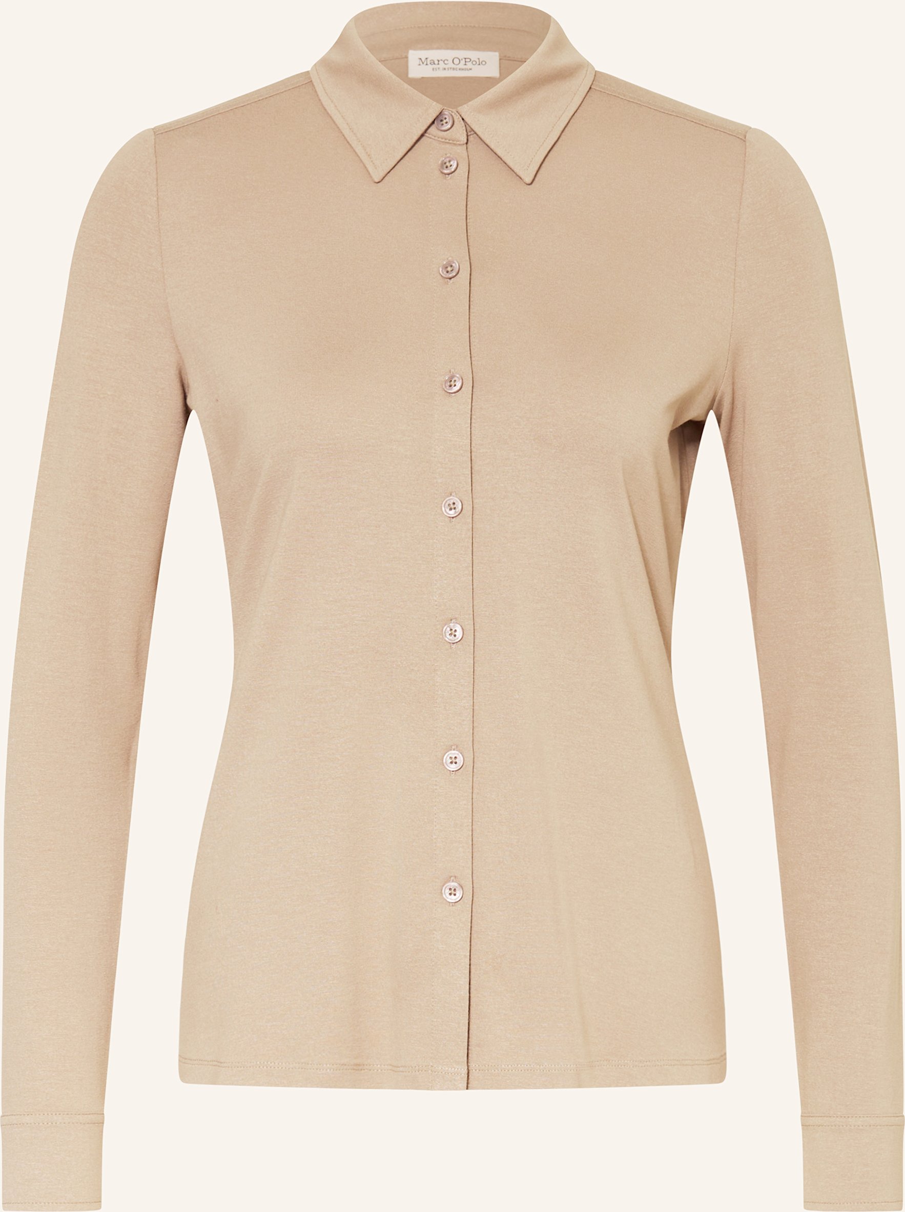 Marc O'polo Hemdbluse Aus Jersey rosa