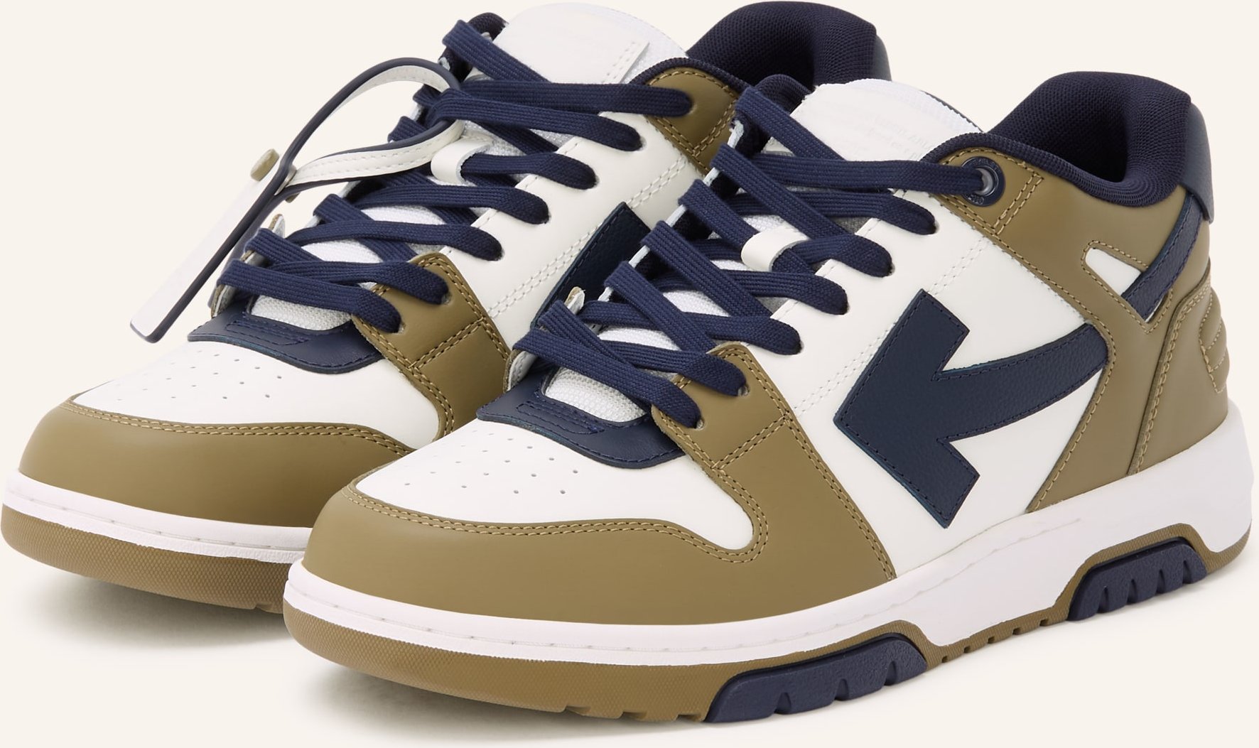 Off-White Sneaker Out Of Office gruen