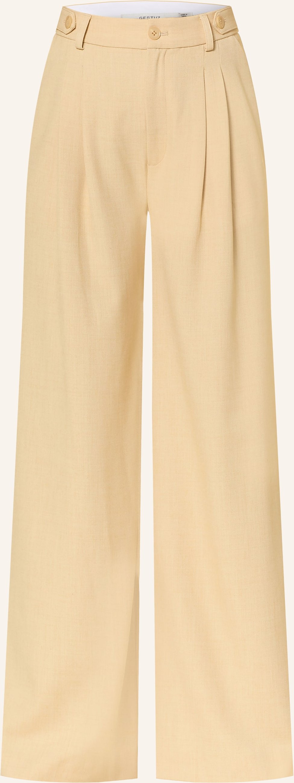 Gestuz Marlenehose Stacy gelb