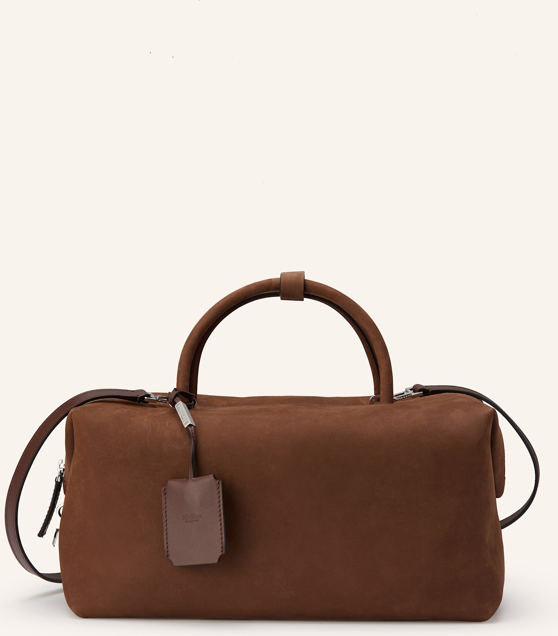 Thumbnail - Max Mara Handtasche Holdall braun