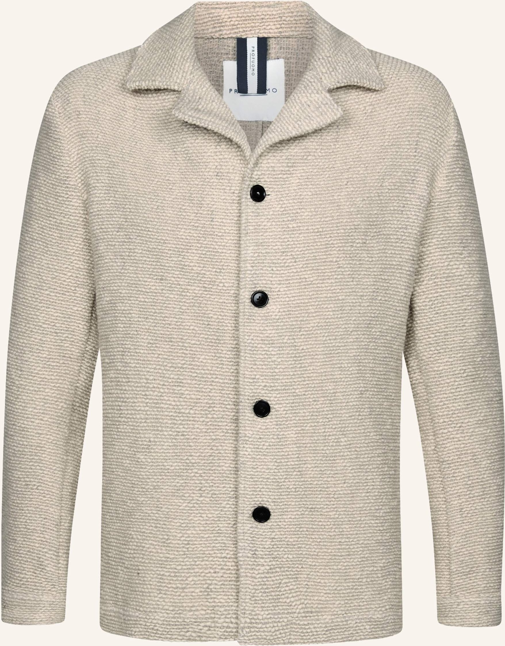 Profuomo Herren Overshirt weiss