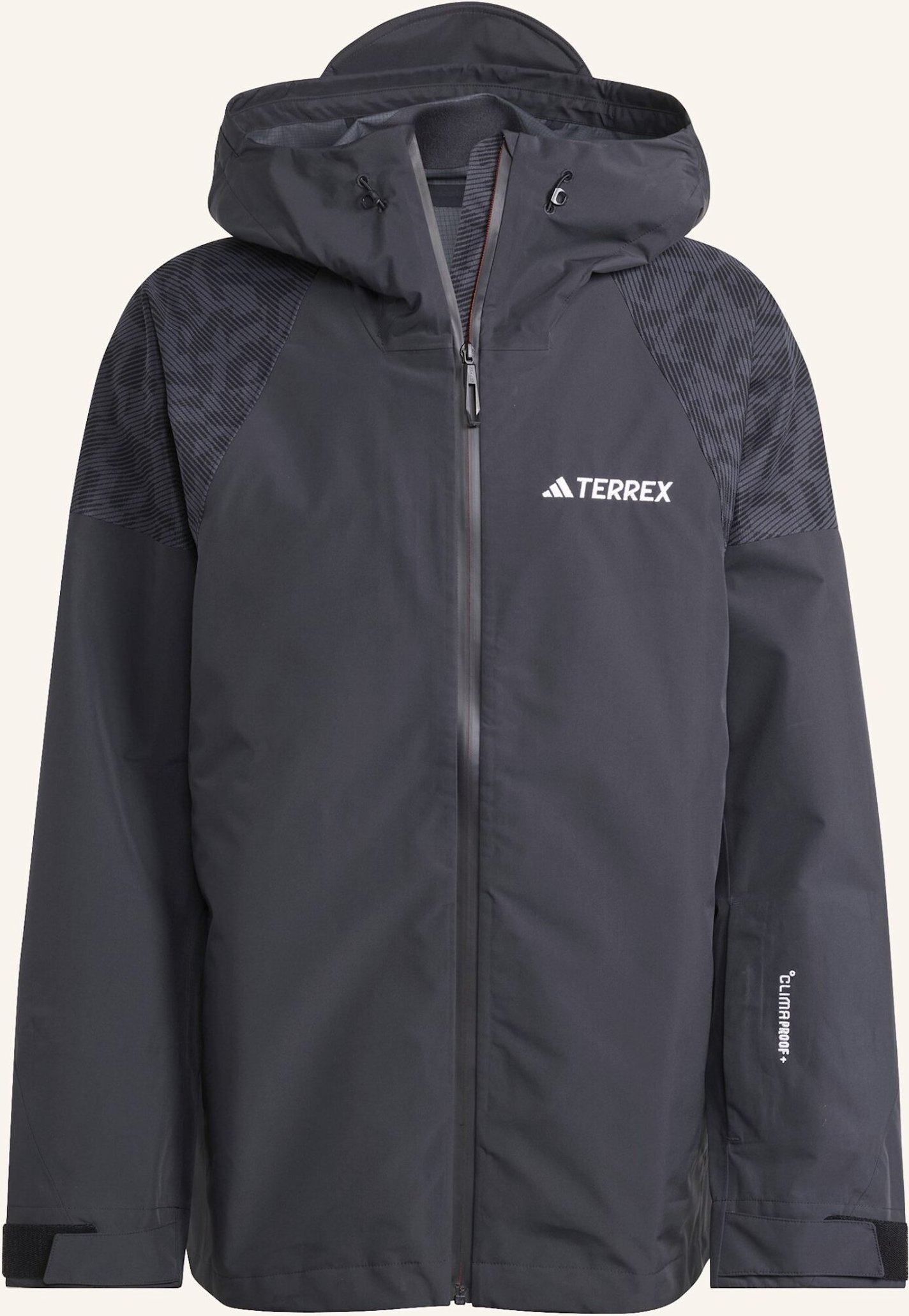 Thumbnail - Adidas Terrex Terrex Xperior Hybrid Primeknit Climaproof+ Jacke schwarz