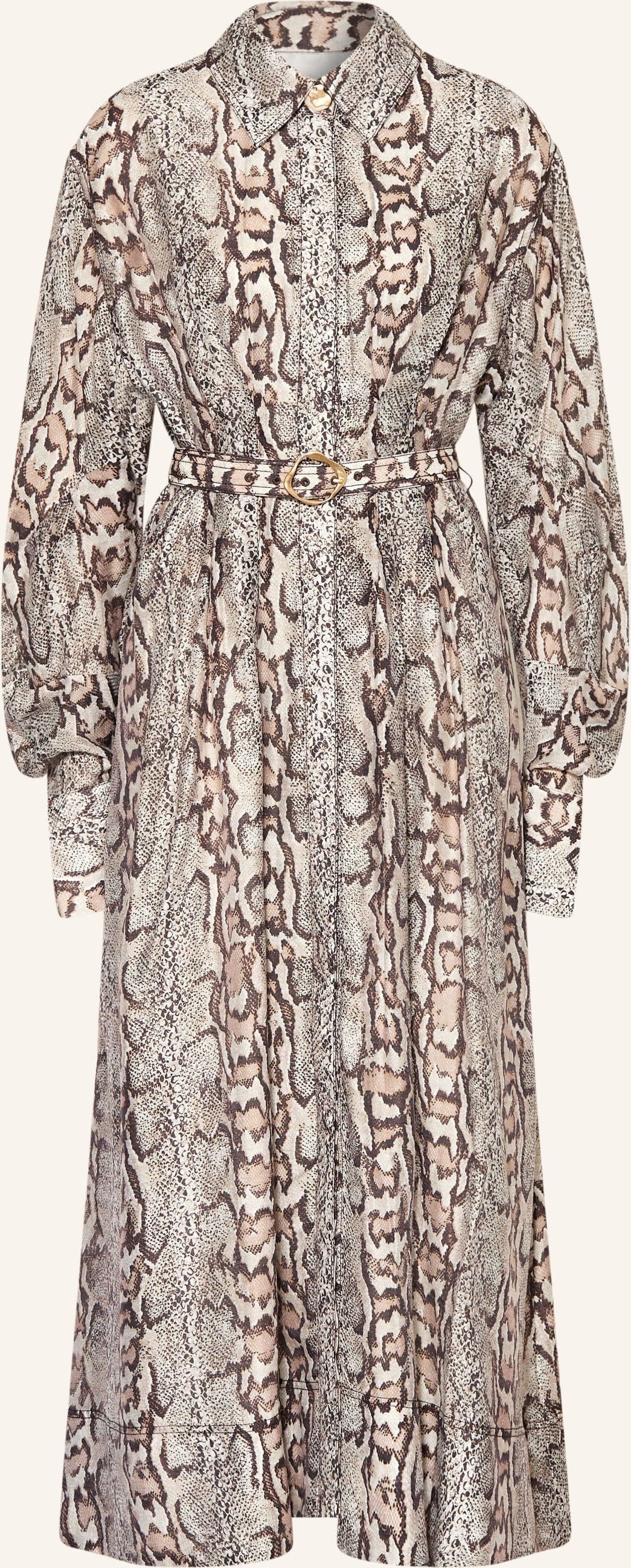 Aje. Hemdblusenkleid Murphie beige