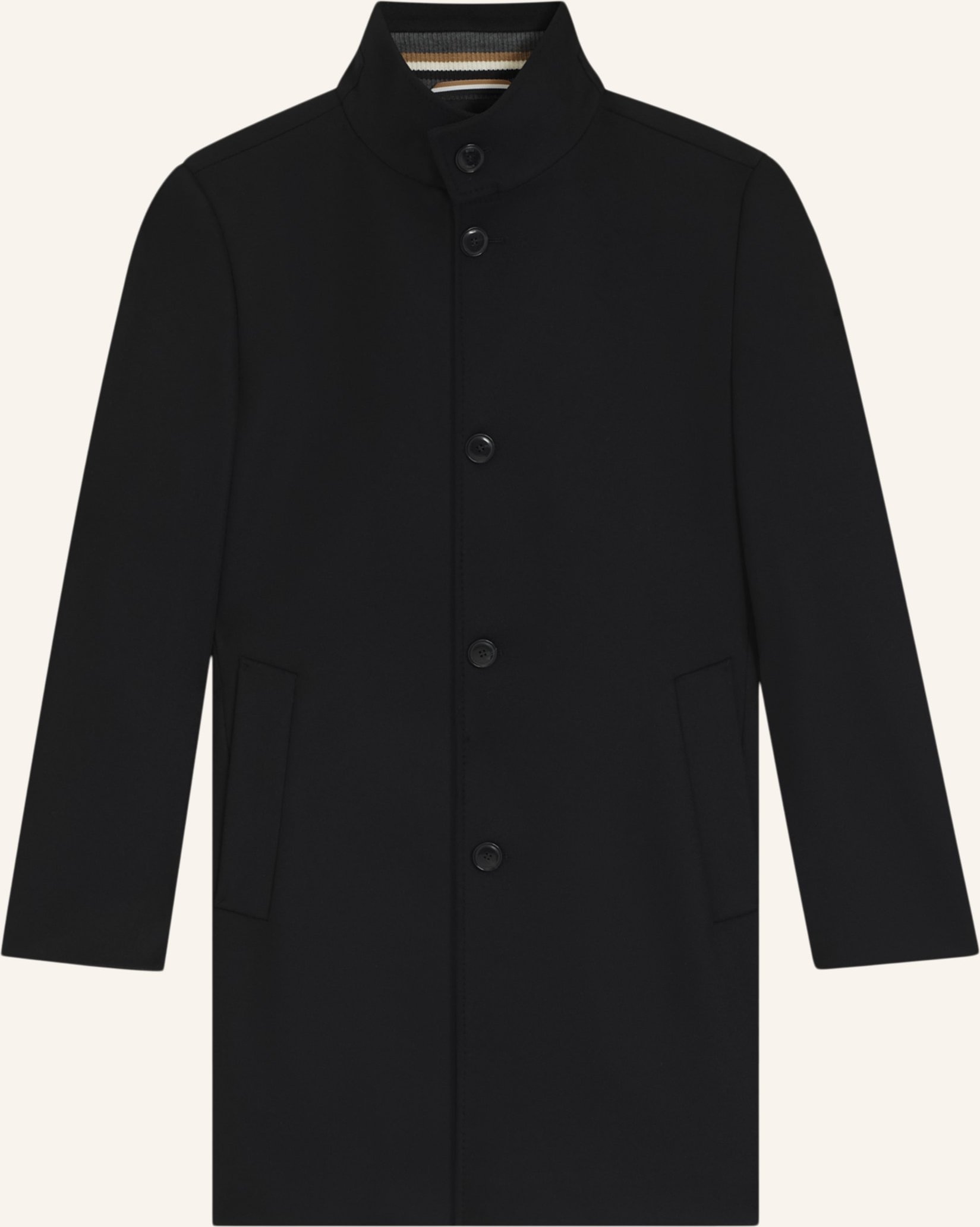 Boss Wollmantel Hyde schwarz