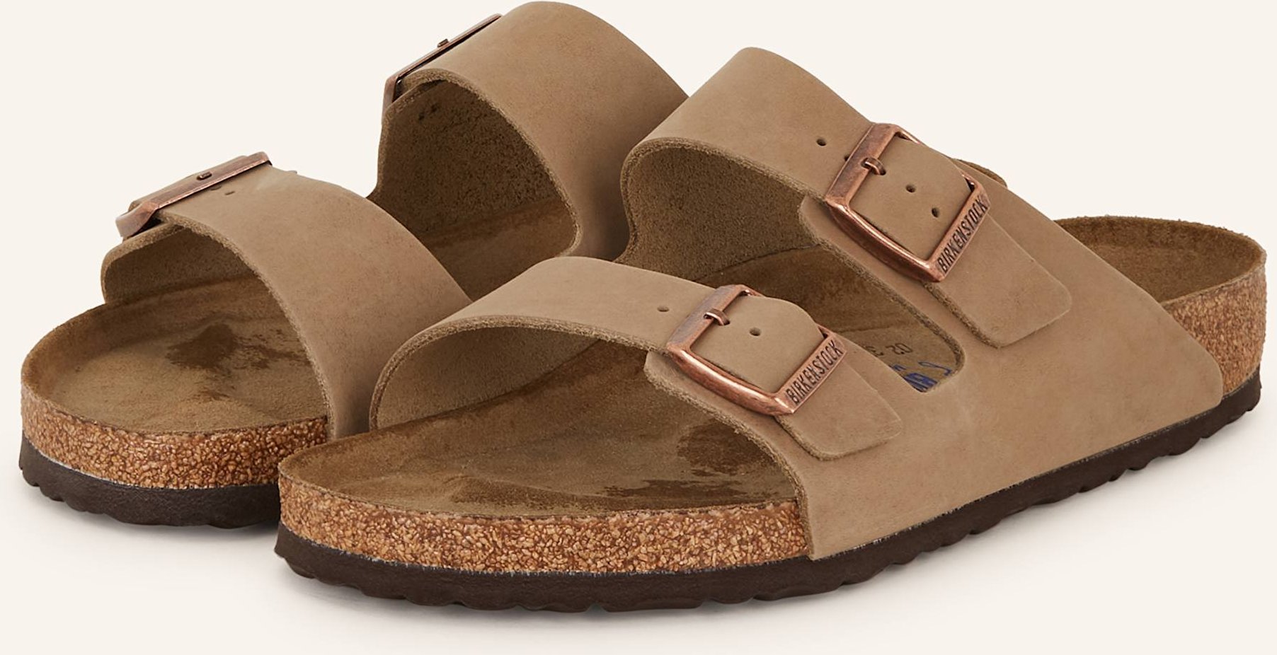 Birkenstock Pantoletten Arizona braun