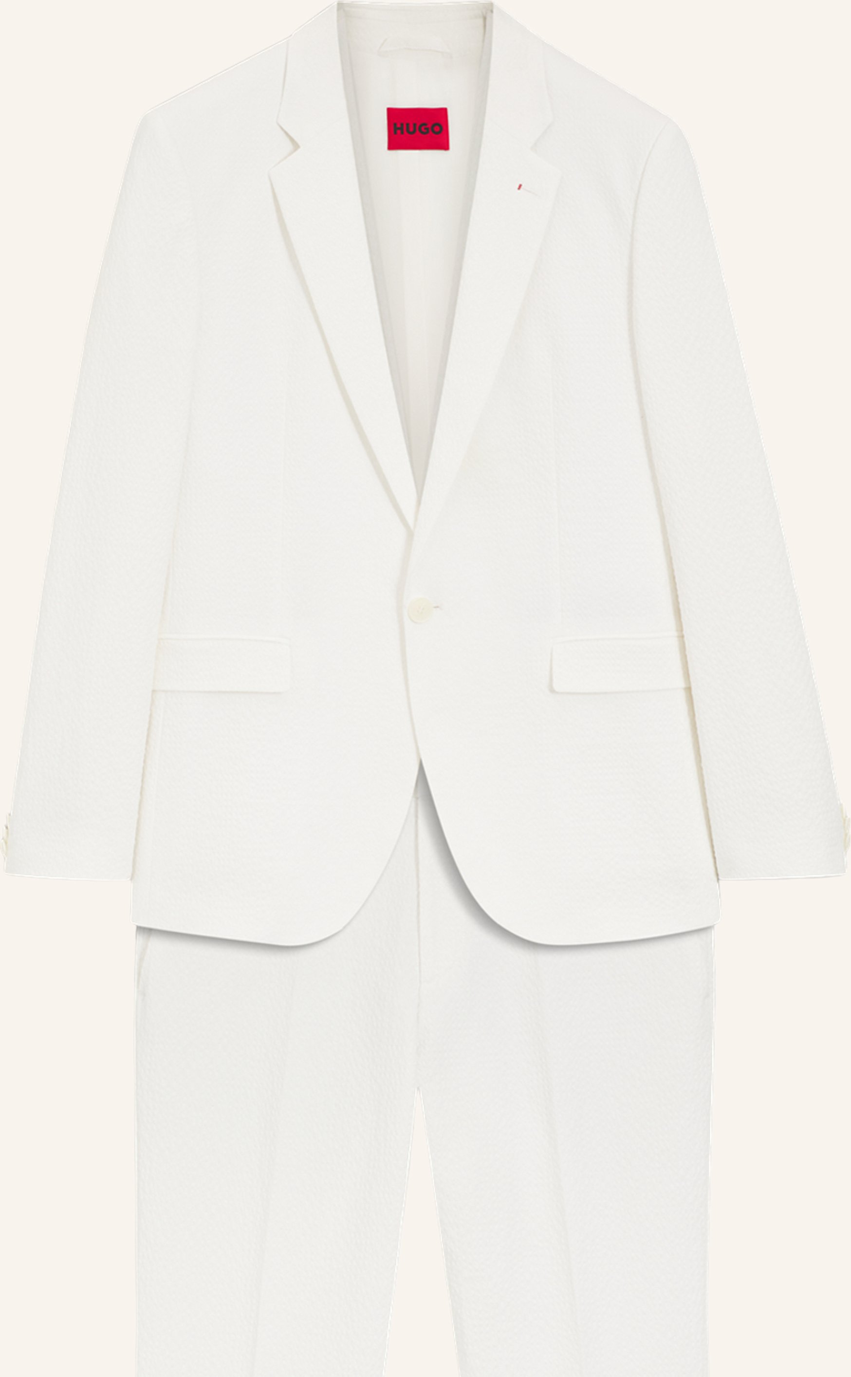 Hugo Business Anzug Arti/Hesten242V1X Extra-Slim Fit beige