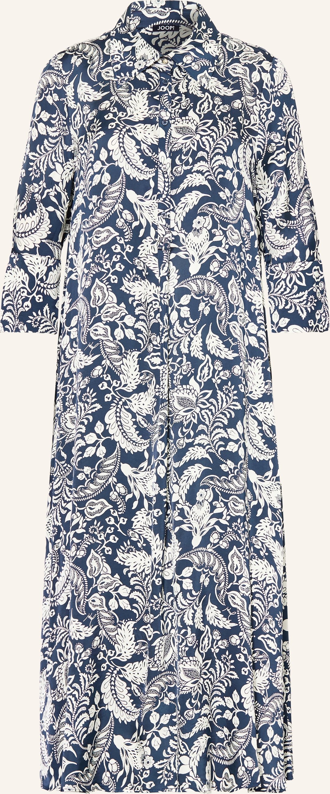 Joop! Hemdblusenkleid Danysa Mit 3/4-Arm blau