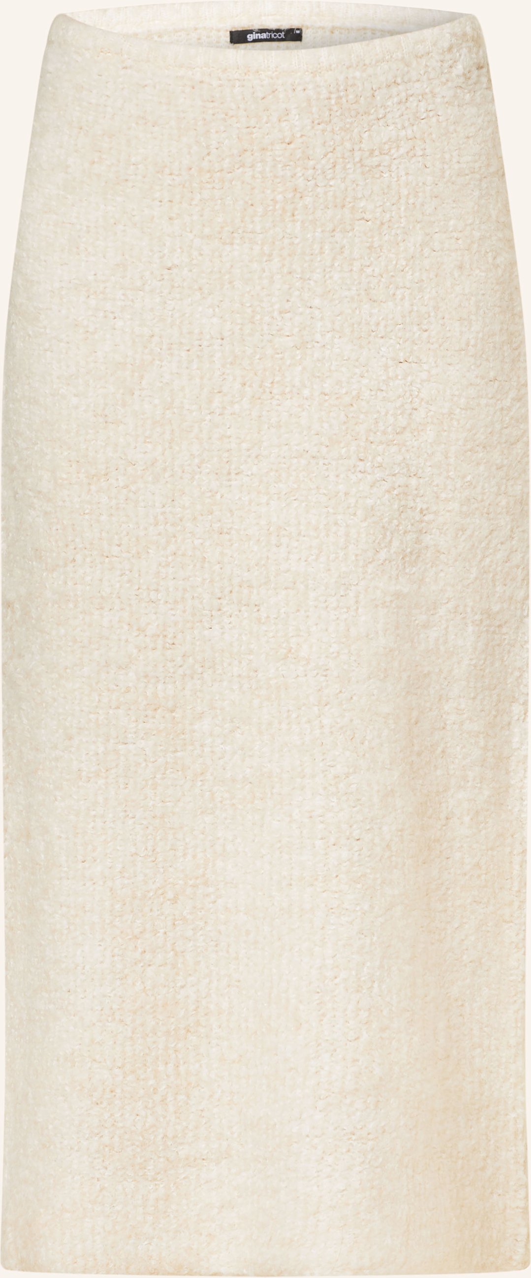 Gina Tricot Strickrock weiss