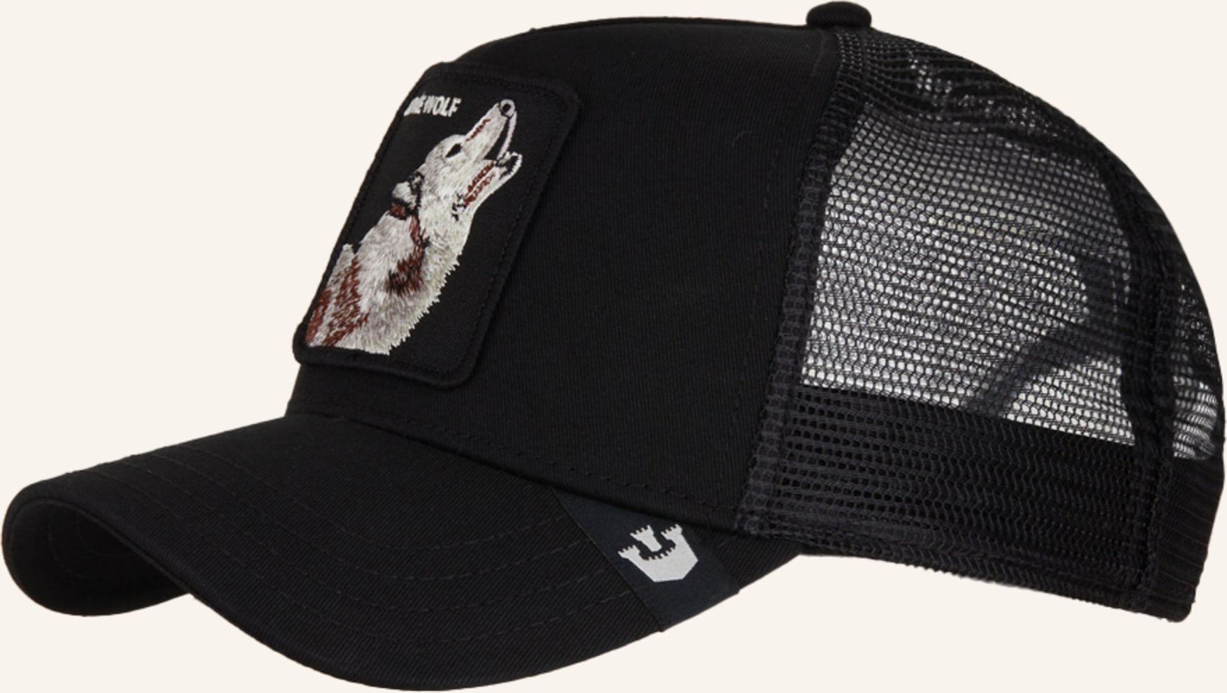 Goorin Bros. Cap The Lone Wolf schwarz