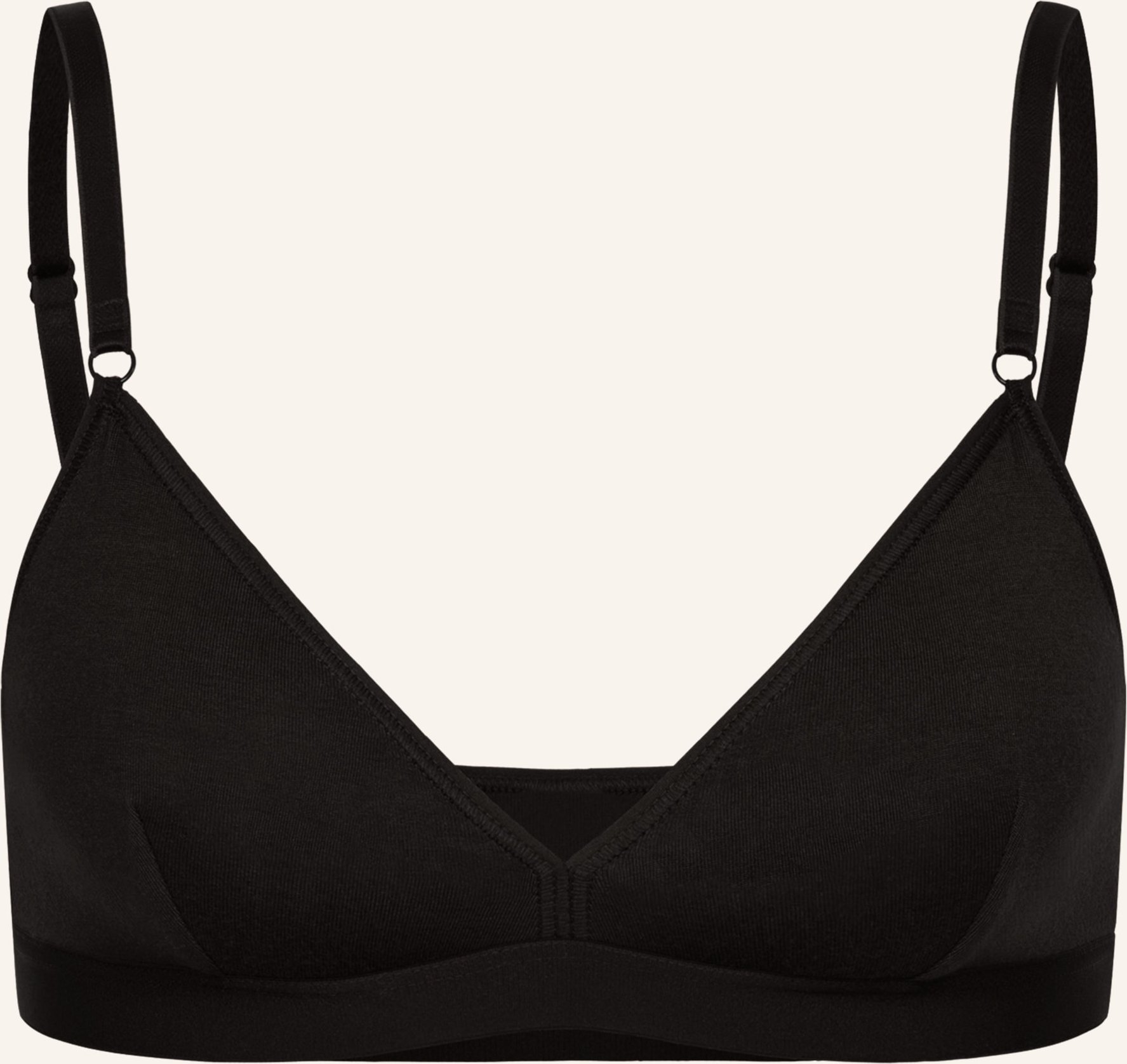 Erlich Textil Soft-Bh Merle schwarz