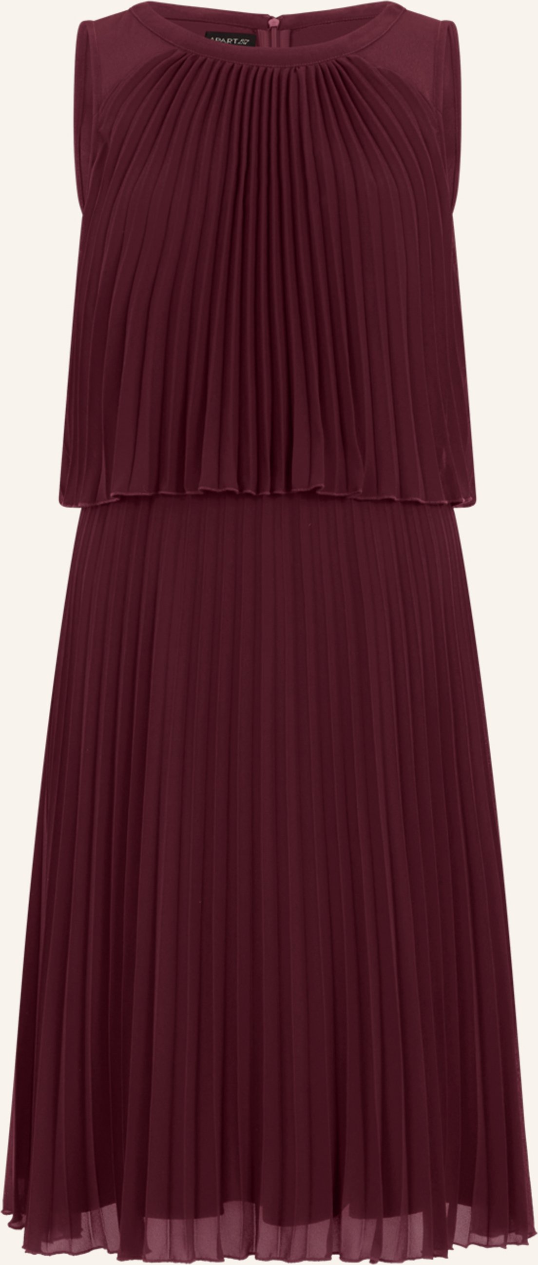 Apart Chiffonkleid rot