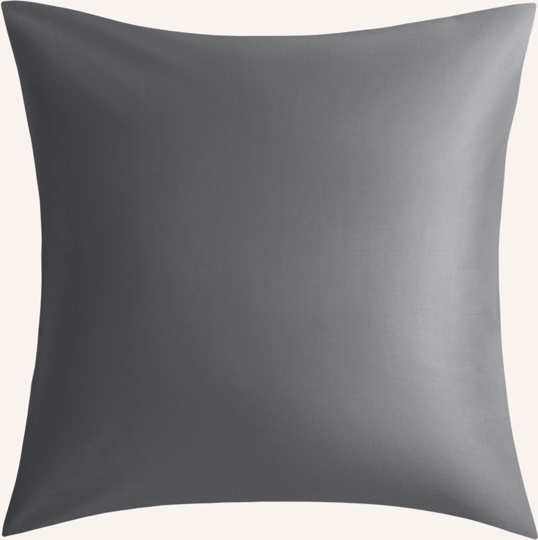 Royfort Kissenbezug Baumwolle grau
