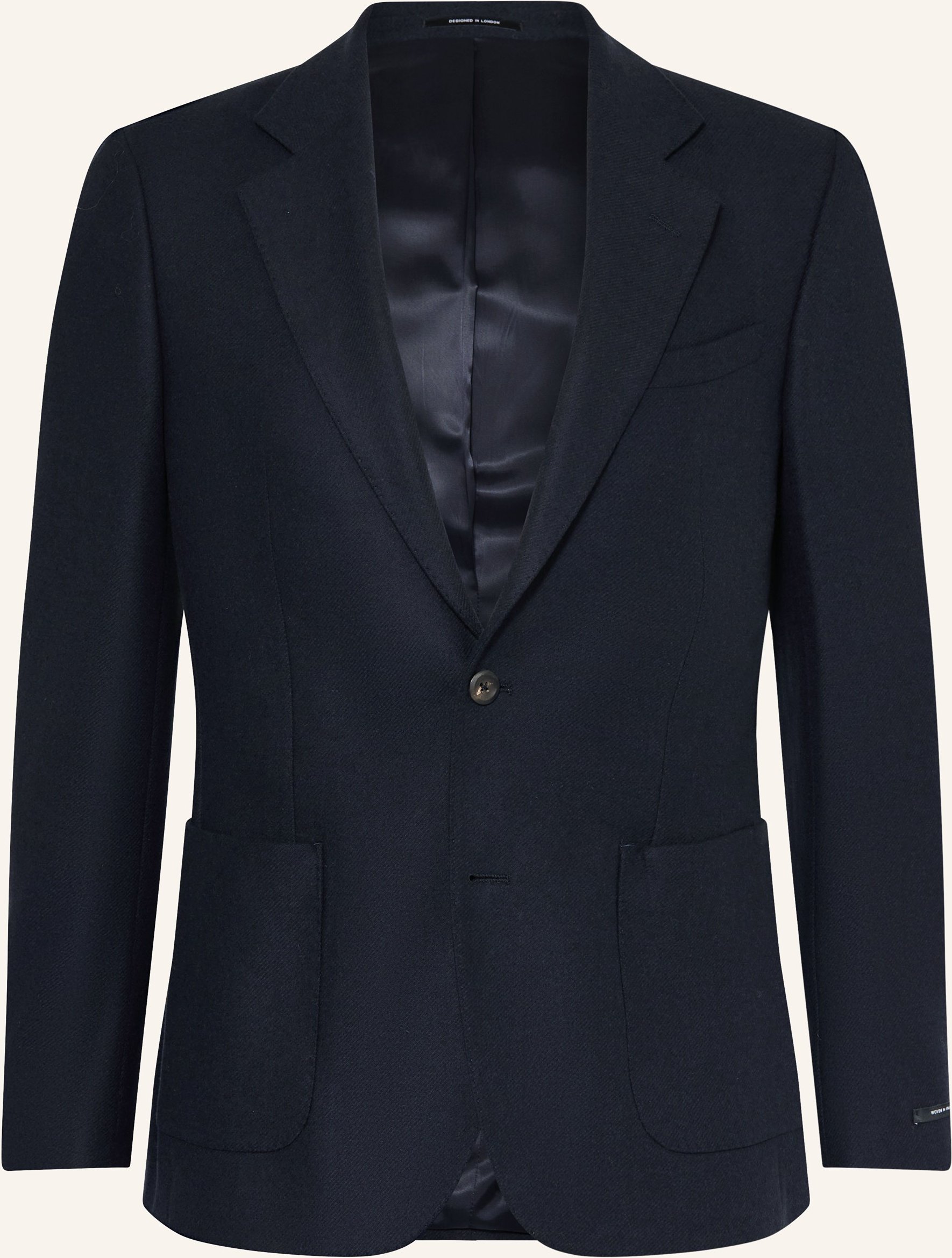 Reiss Samtsakko Apsara Slim Fit blau