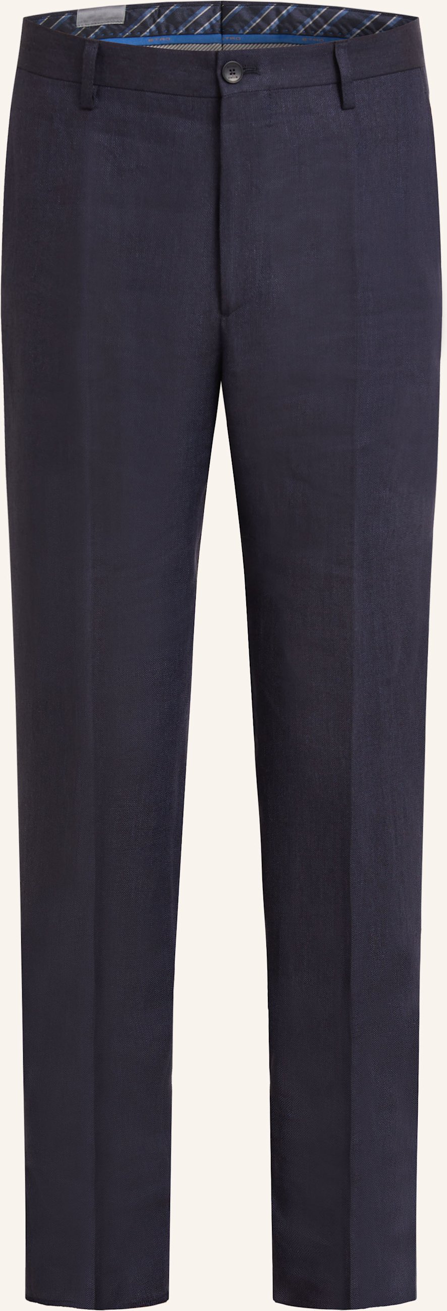 Thumbnail - Etro Leinenhose Regular Fit blau