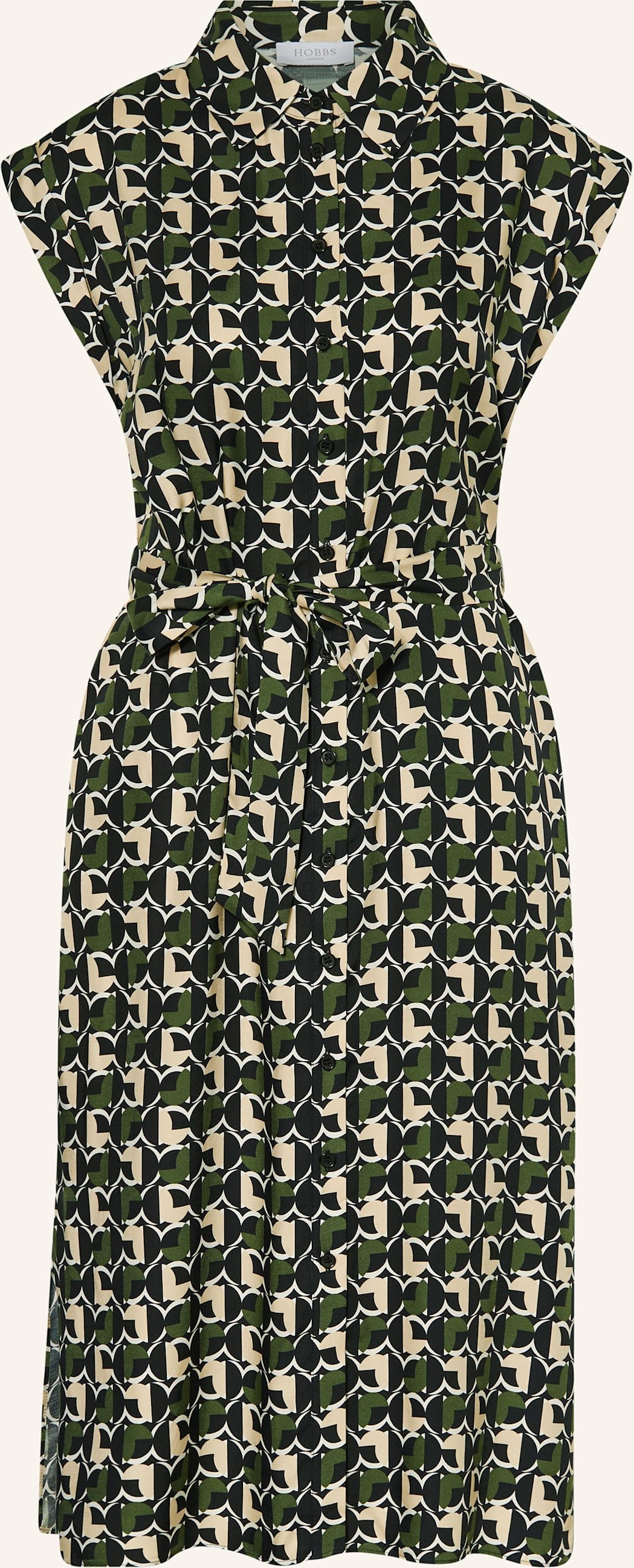 Hobbs Hemdblusenkleid Kalinda gruen