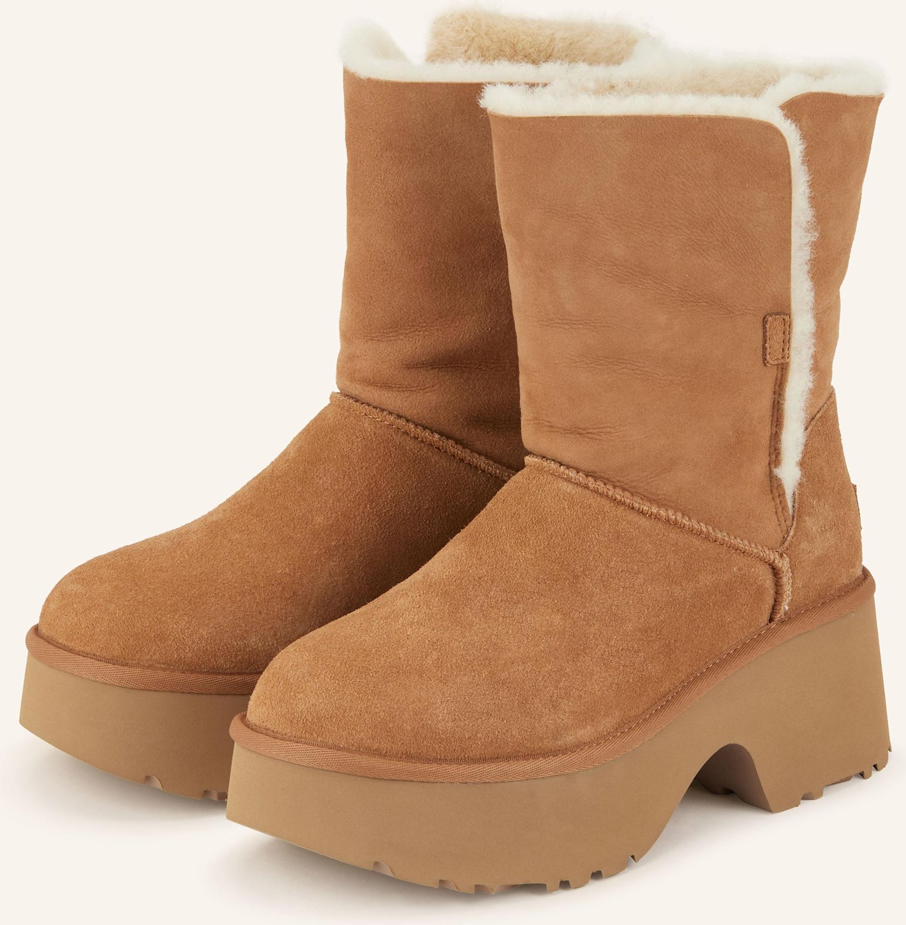 Thumbnail - Ugg Plateau-Boots Esmee braun