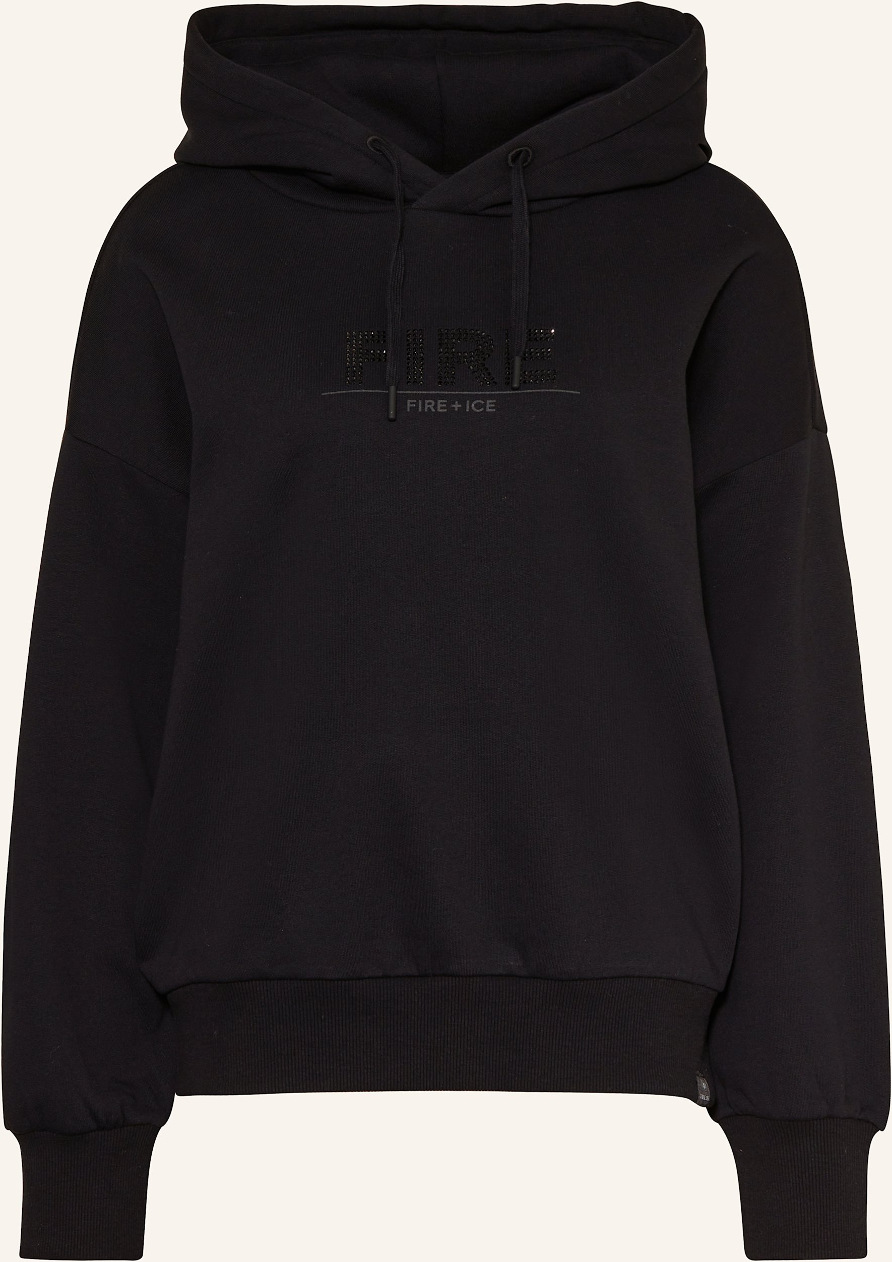 Thumbnail - Fire+Ice Sweatshirt nelly2 Mit Schmucksteinen schwarz