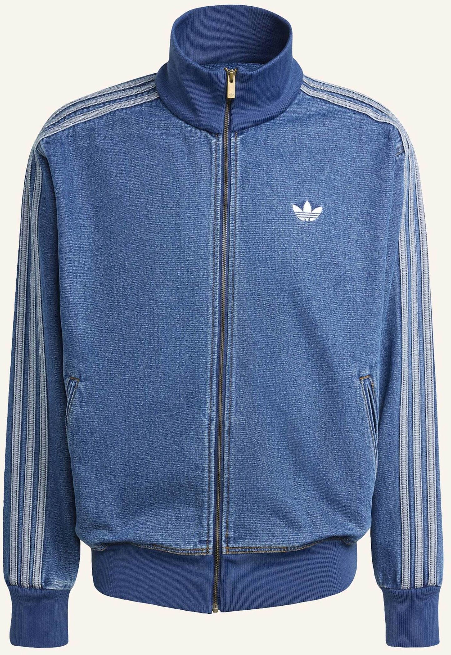 Adidas Originals Adicolor Firebird Originals Jacke Aus Jeansstoff blau