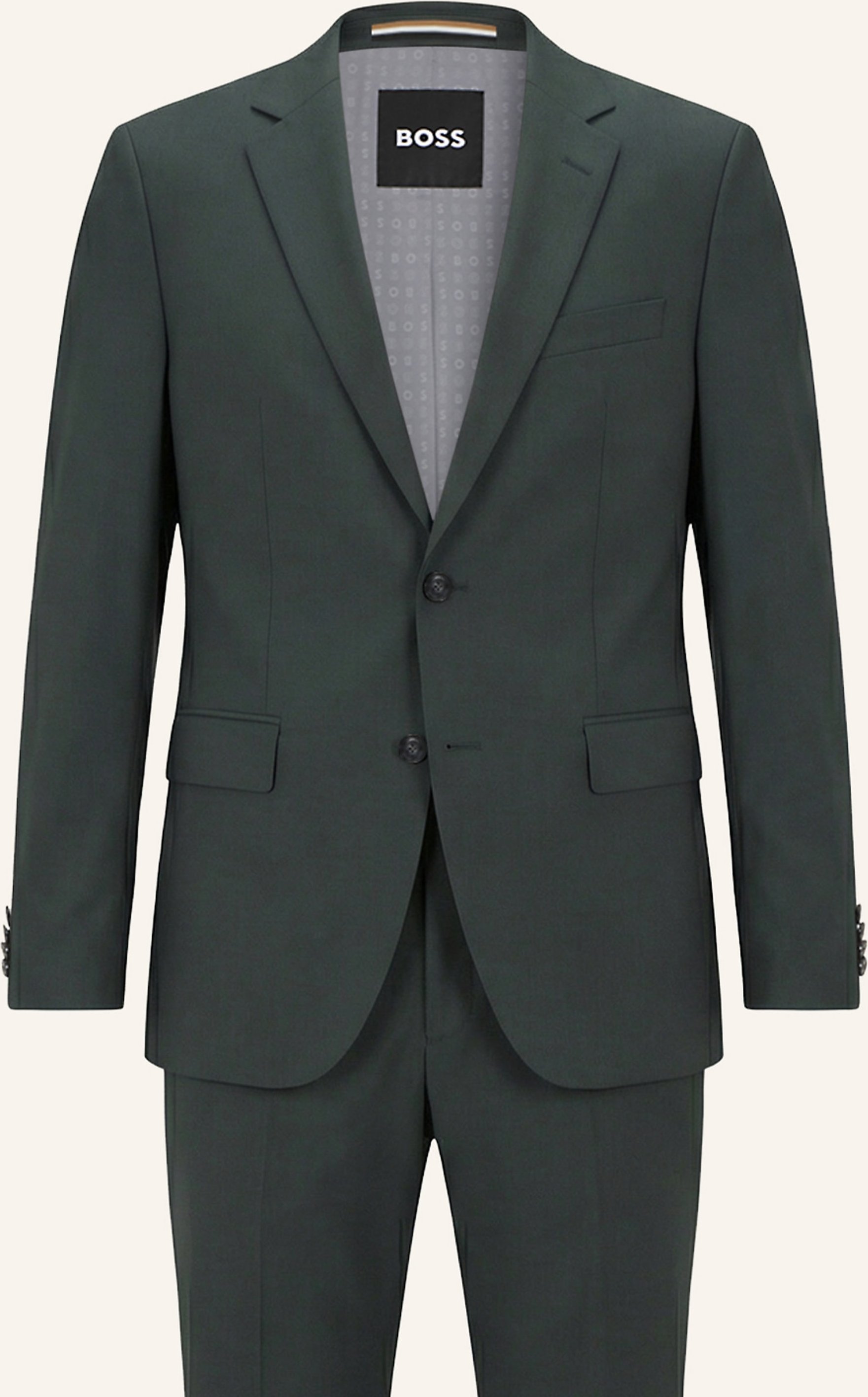 Boss Business Anzug H-Jeckson-2pcs-253 Regular Fit gruen