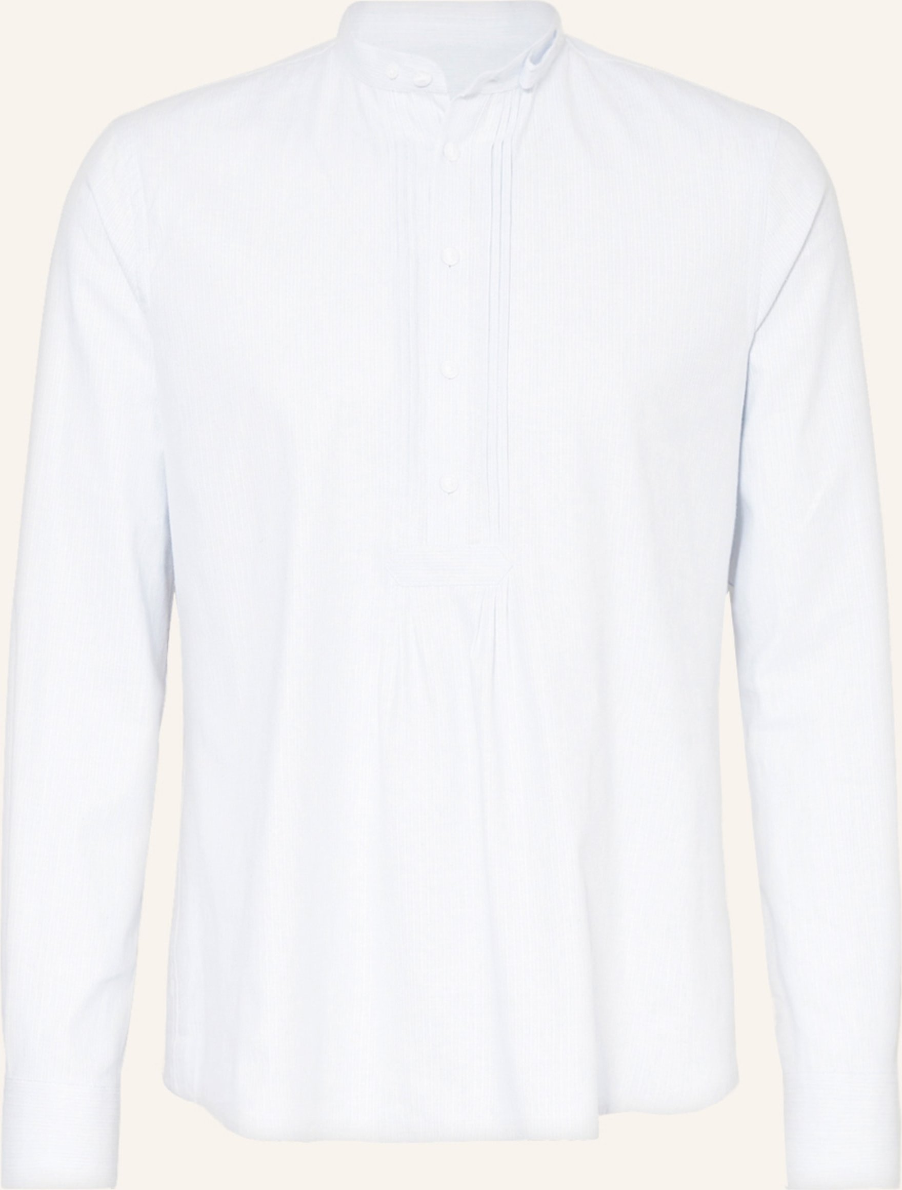 Gottseidank Trachtenhemd Regular Fit Mit Stehkragen blau