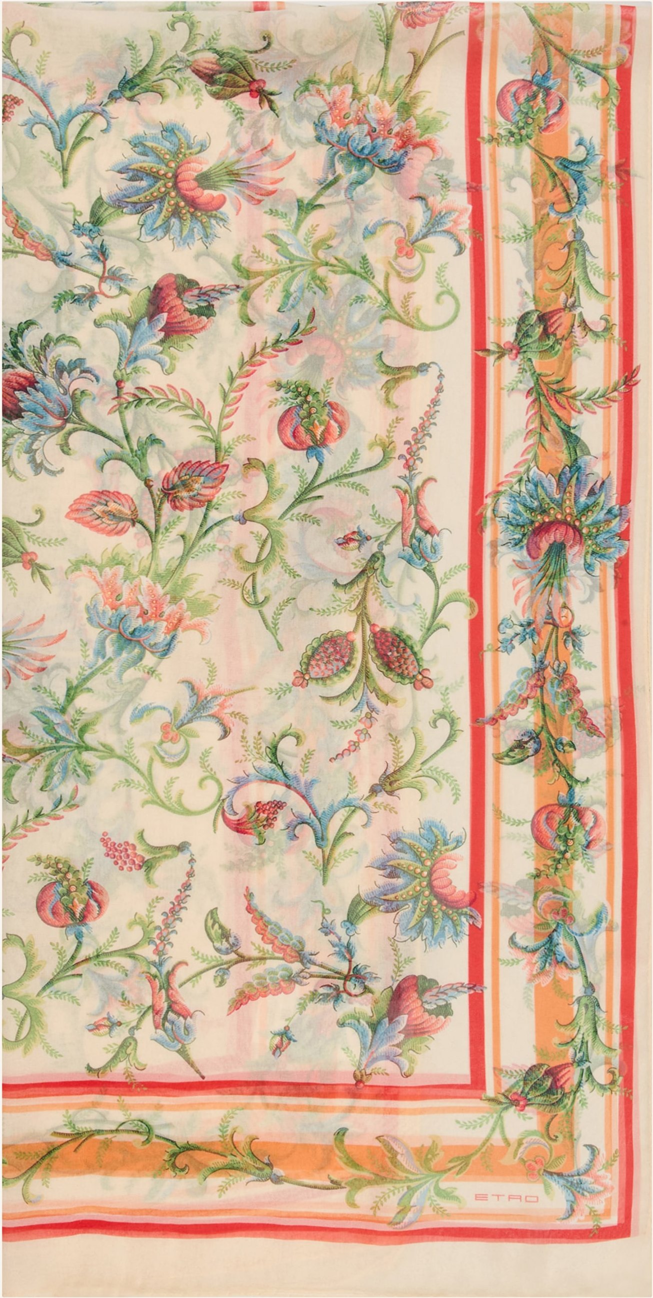 Etro Seidenschal orange