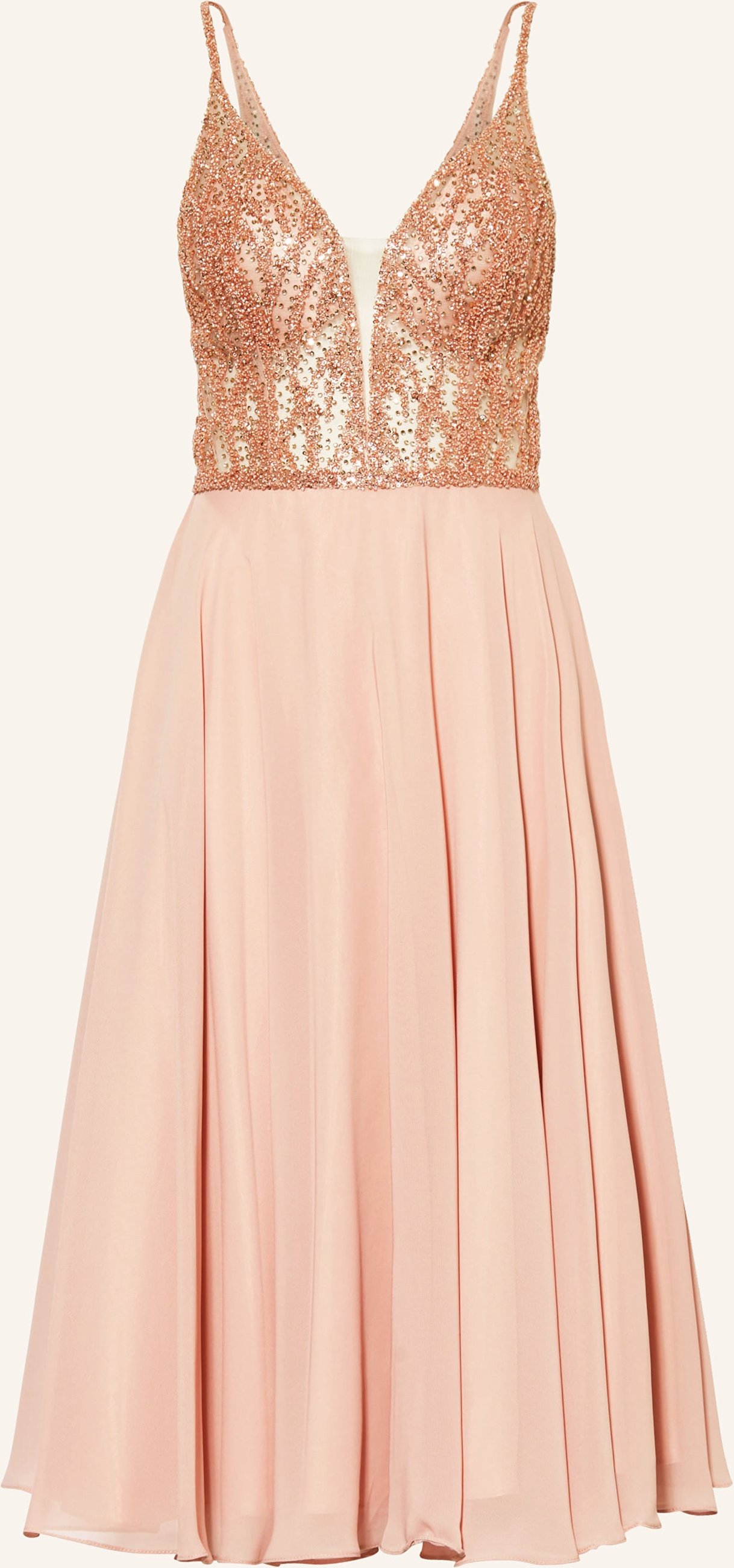 Hey Kyla Cocktailkleid Mit Pailetten Und Schmucksteinen rosa