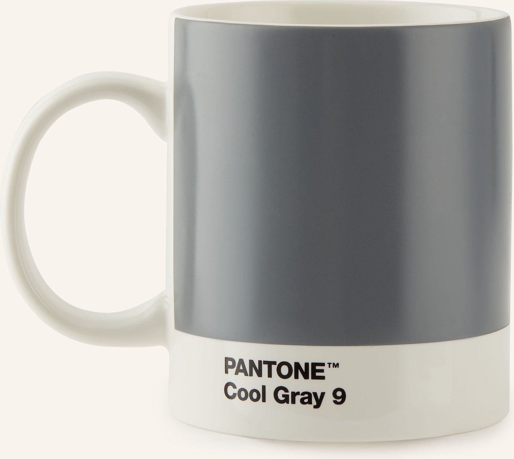 Pantone Henkelbecher grau