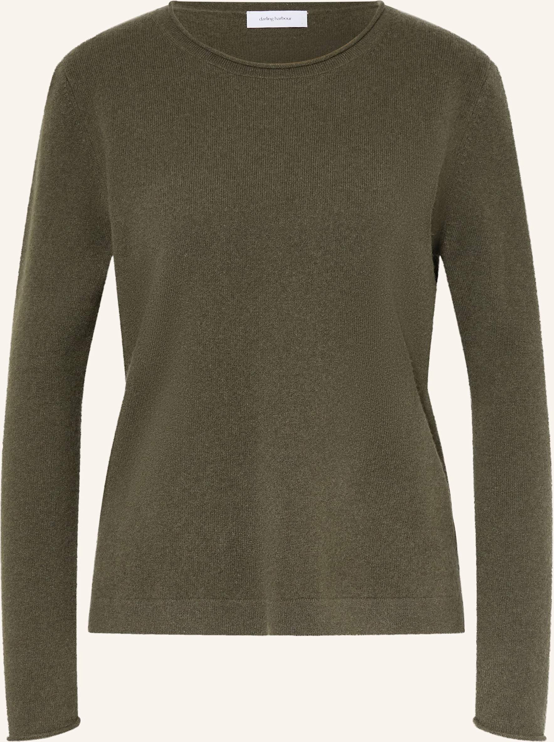 Darling Harbour Cashmere-Pullover gruen
