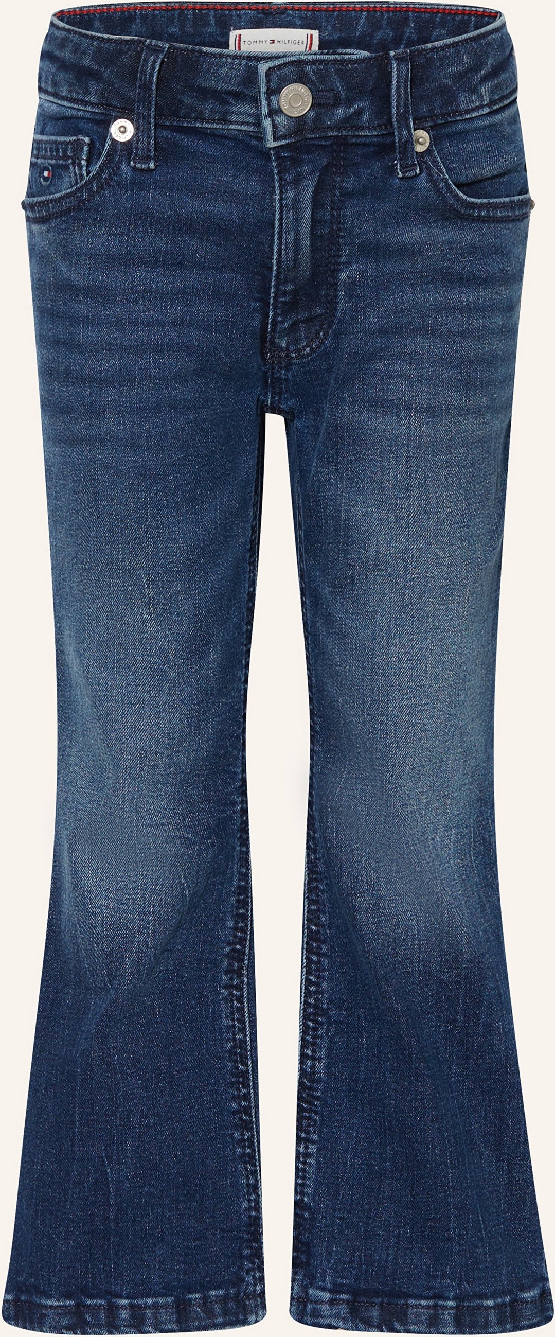 Tommy Hilfiger Flared Jeans blau