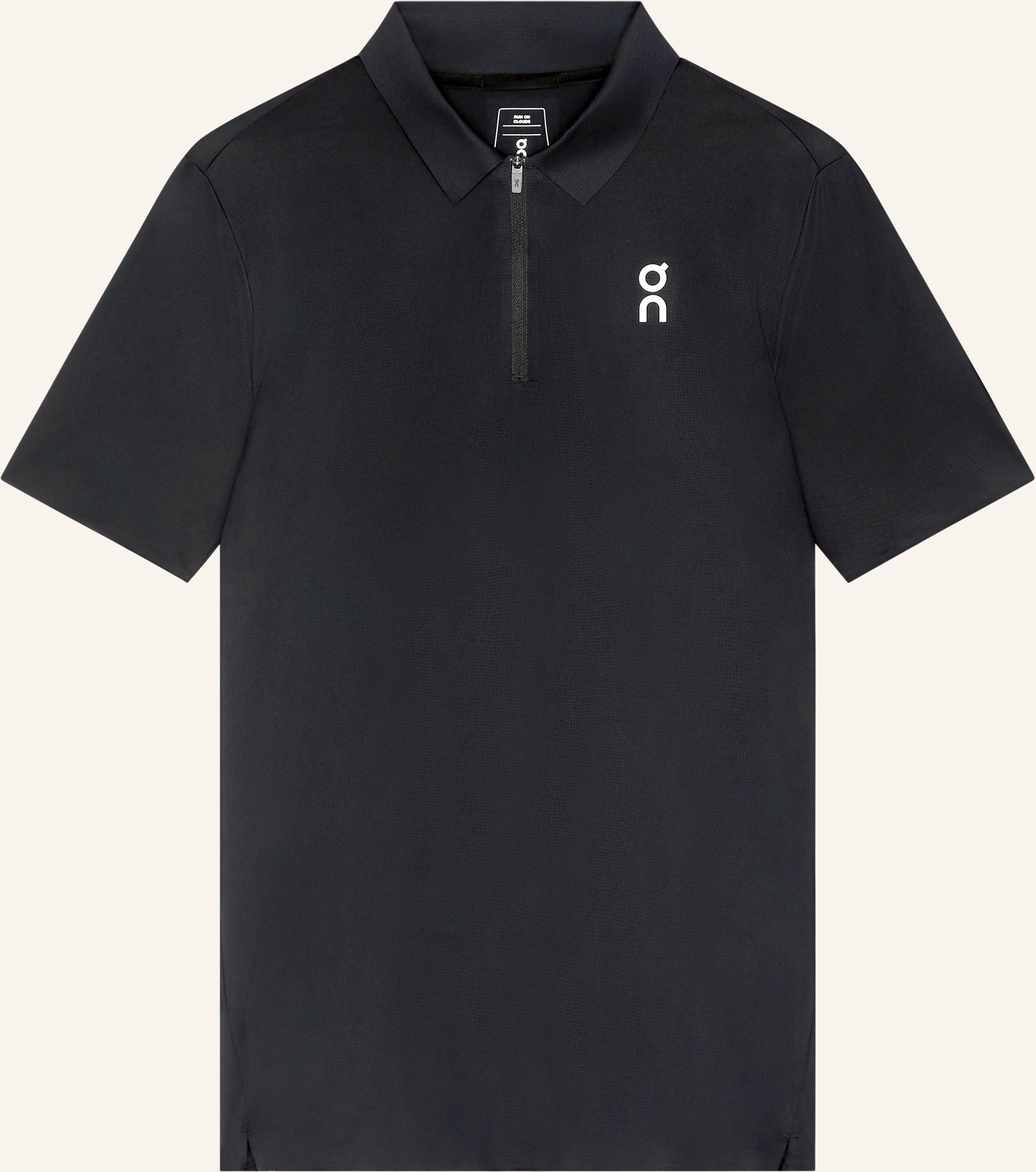 On Funktions-Poloshirt Court-T schwarz