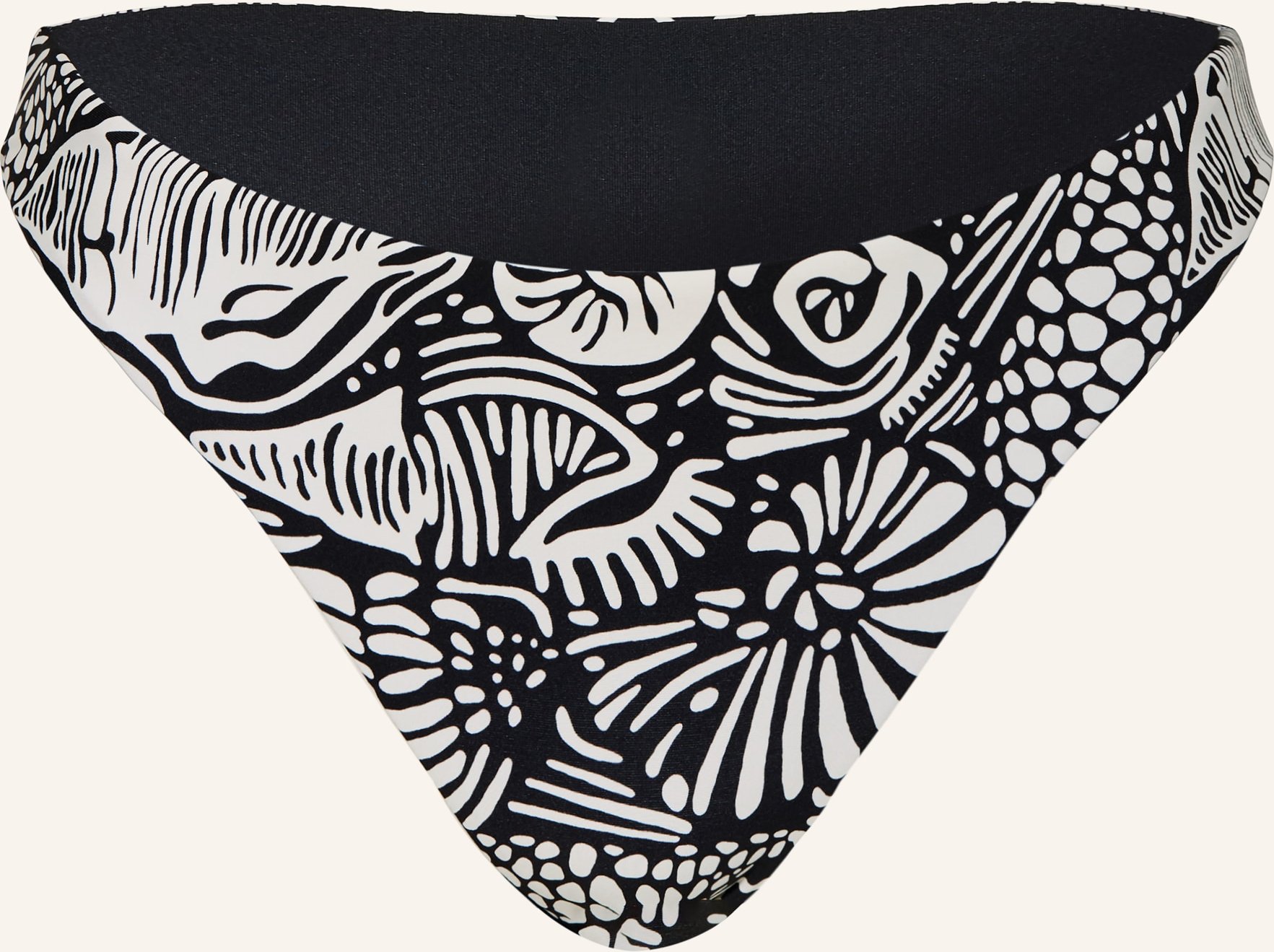 Seafolly Panty-Bikini-Hose Shells Zum Wenden schwarz