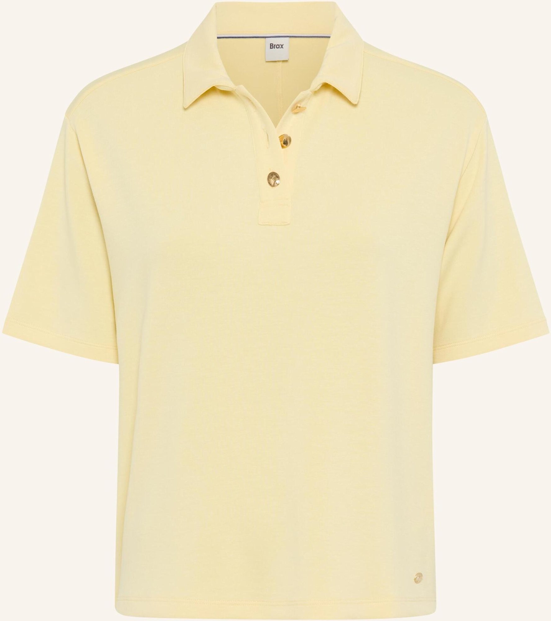 Thumbnail - Brax Poloshirt Style Cara S gelb