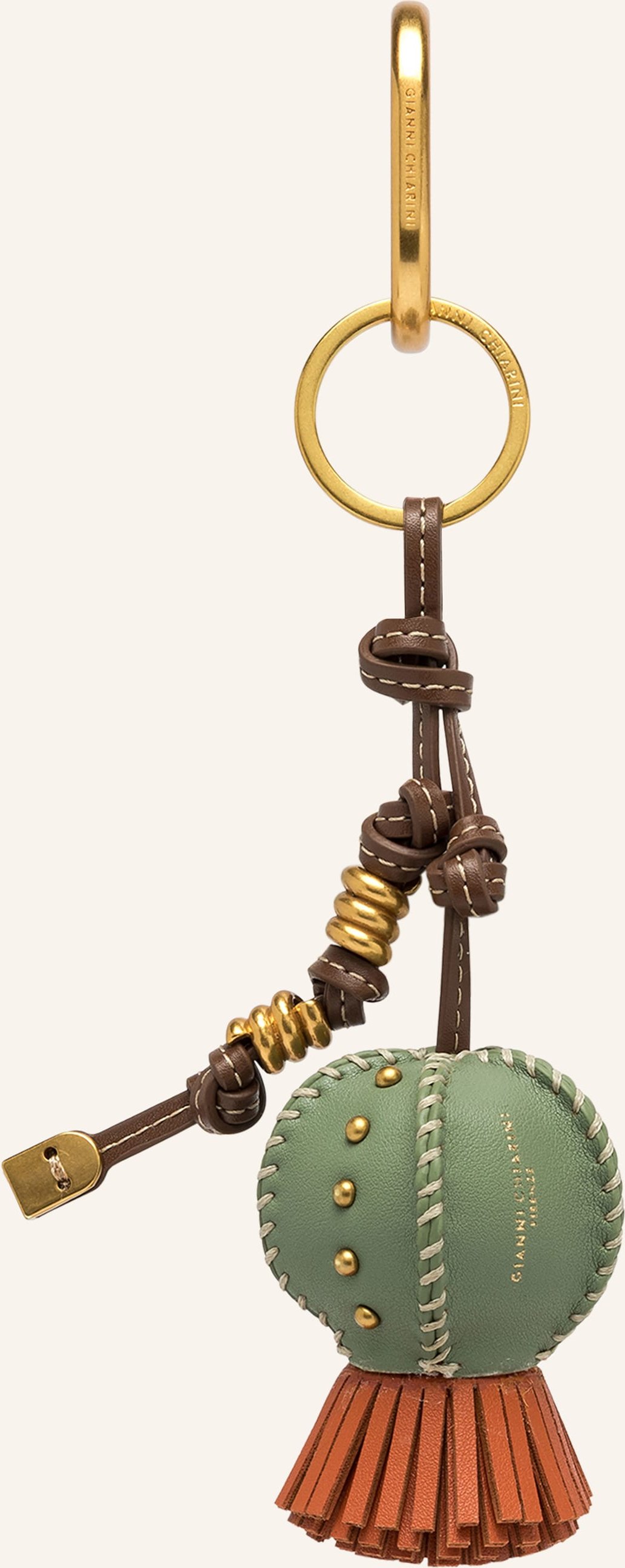 Gianni Chiarini Taschenanhänger Kaktus gruen