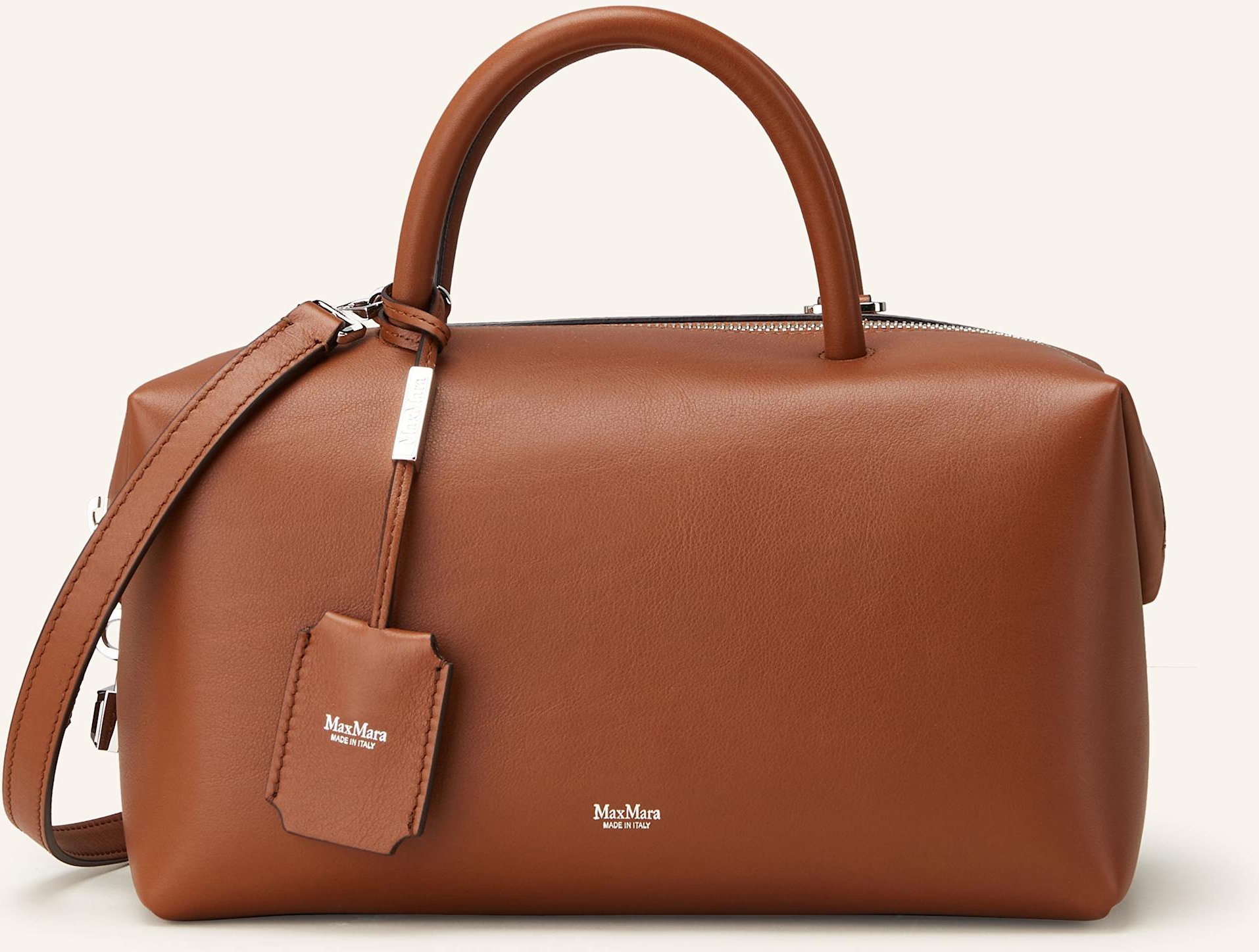 Max Mara Handtasche Holdall Medium braun