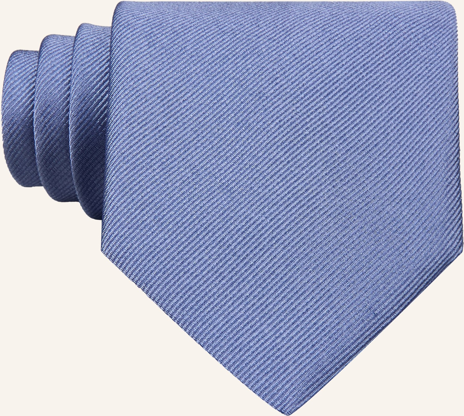 Boss Seidenkrawatte blau