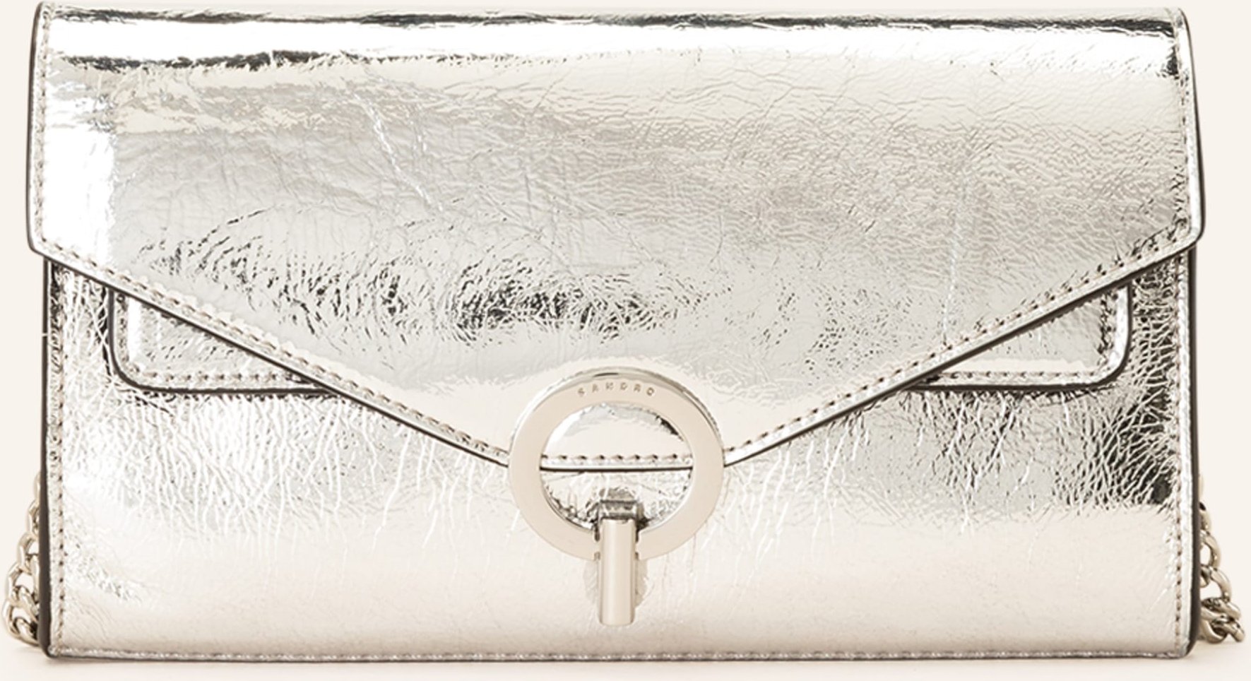 Sandro Umhängetasche grau