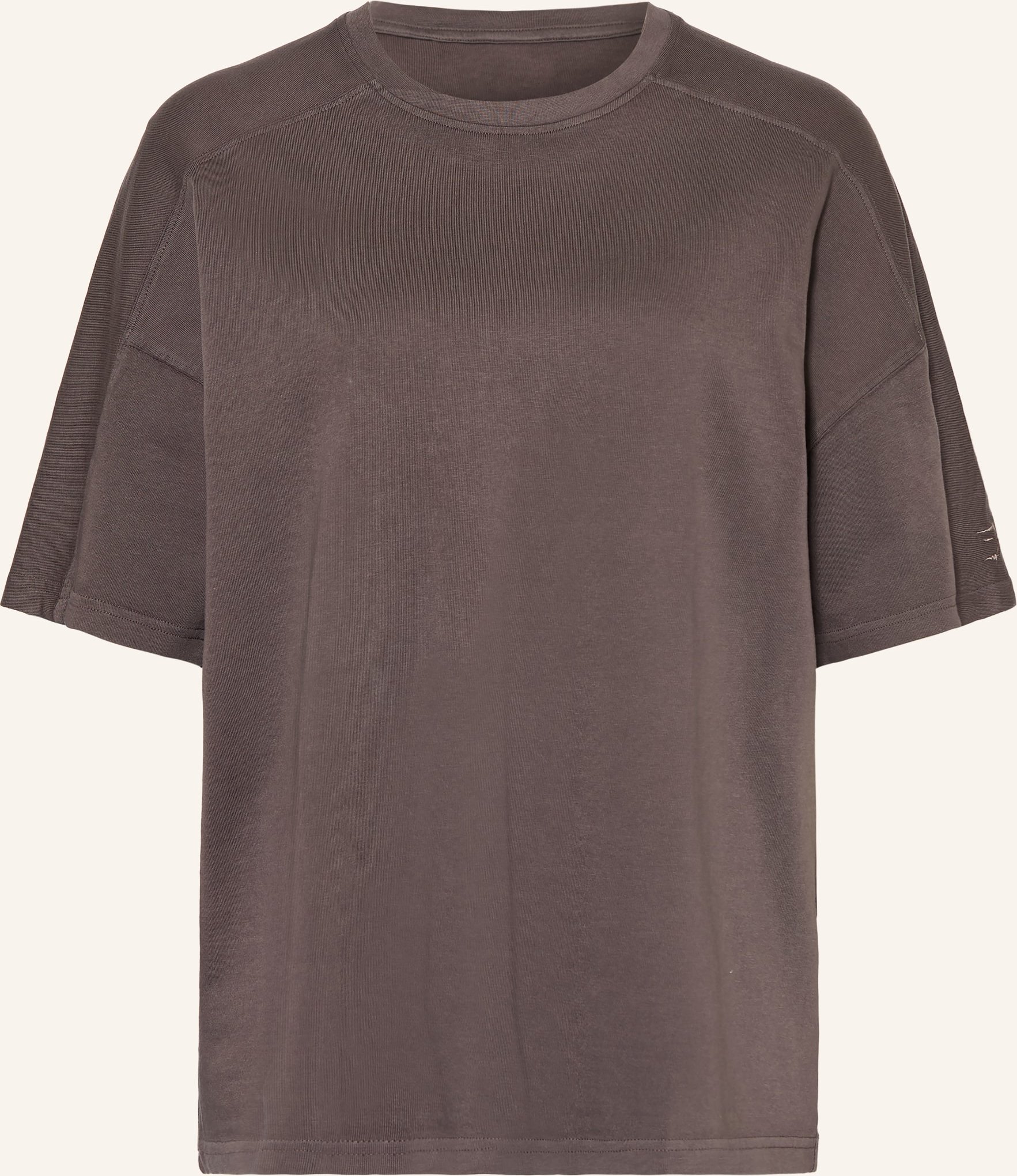 Gymshark Oversized-Shirt Pump Cover braun