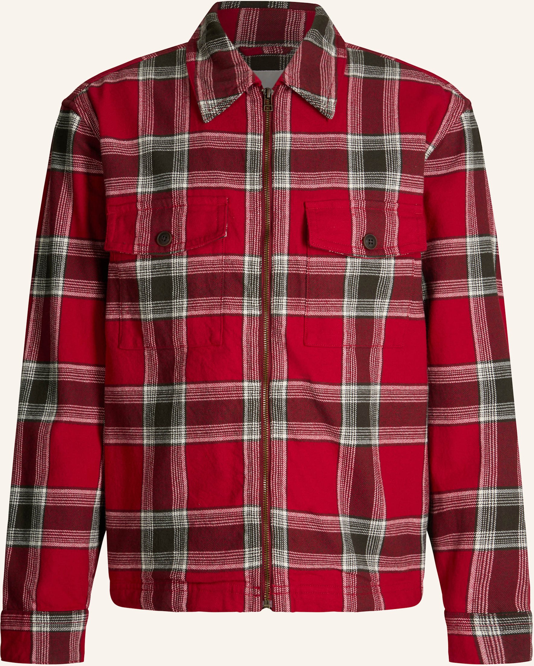 Thumbnail - Joop! Jeans Hemd-Jacke Casual Fit rot