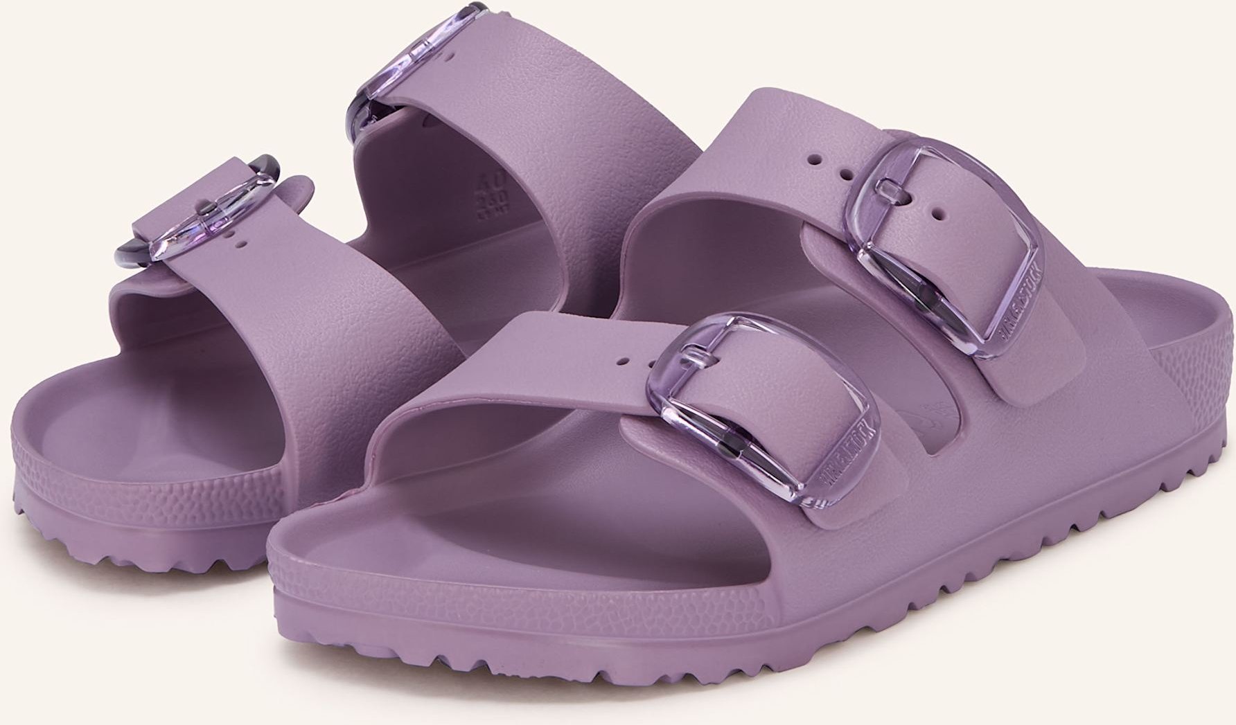 Thumbnail - Birkenstock Pantoletten Arizona Stealth Buckle lila