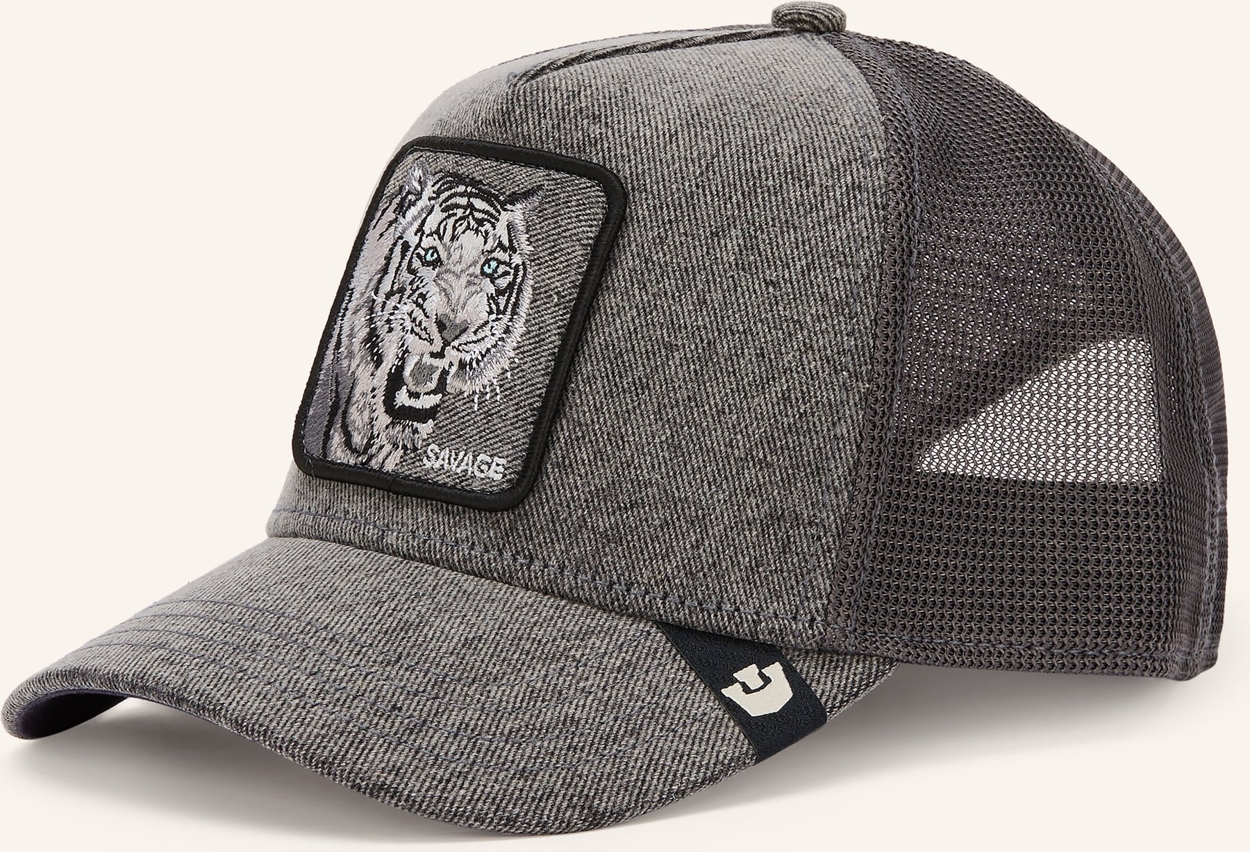 Goorin Bros. Cap Denim Savage grau