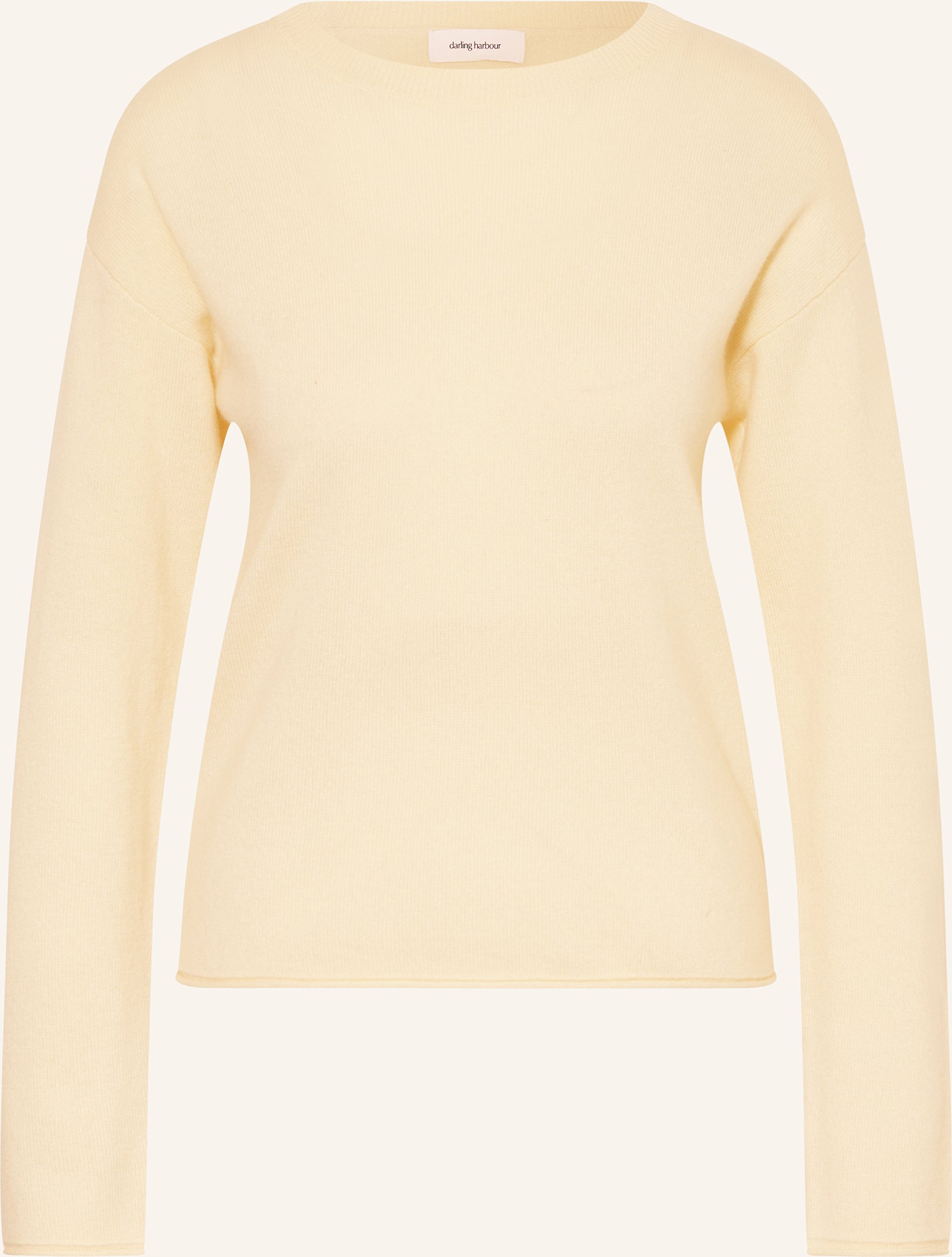 Darling Harbour Cashmere-Pullover gelb