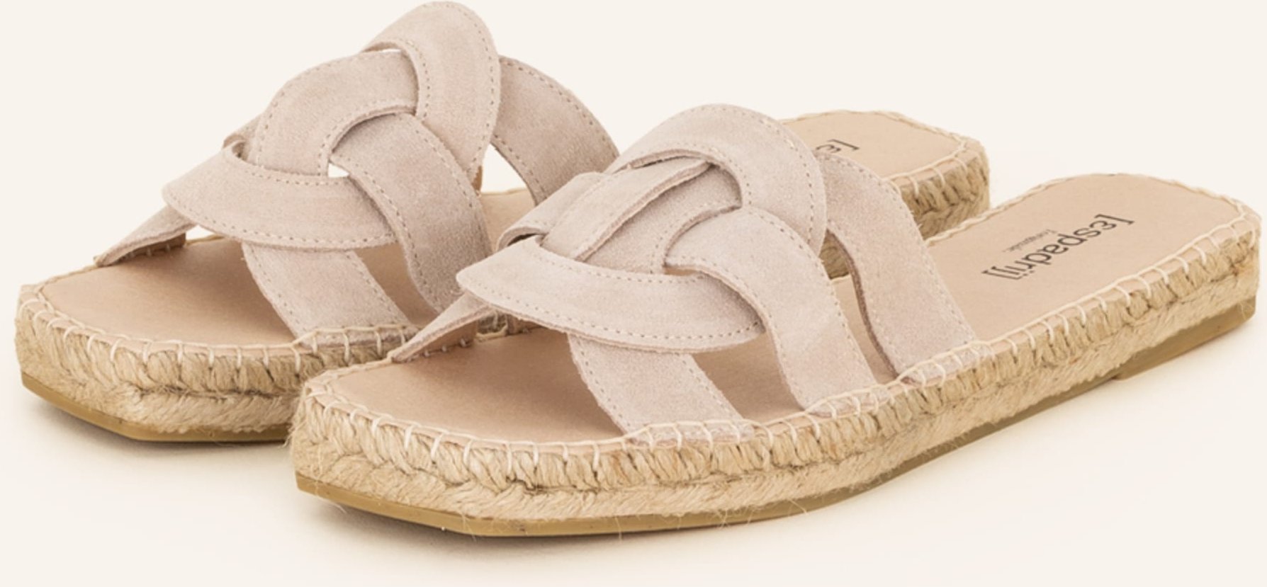 Espadrij L'originale Pantoletten Tours beige