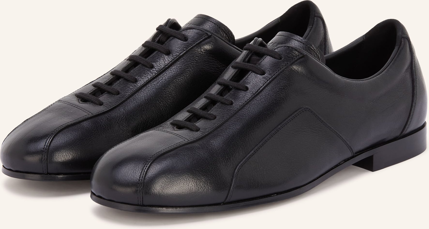 Jil Sander Schnürer schwarz