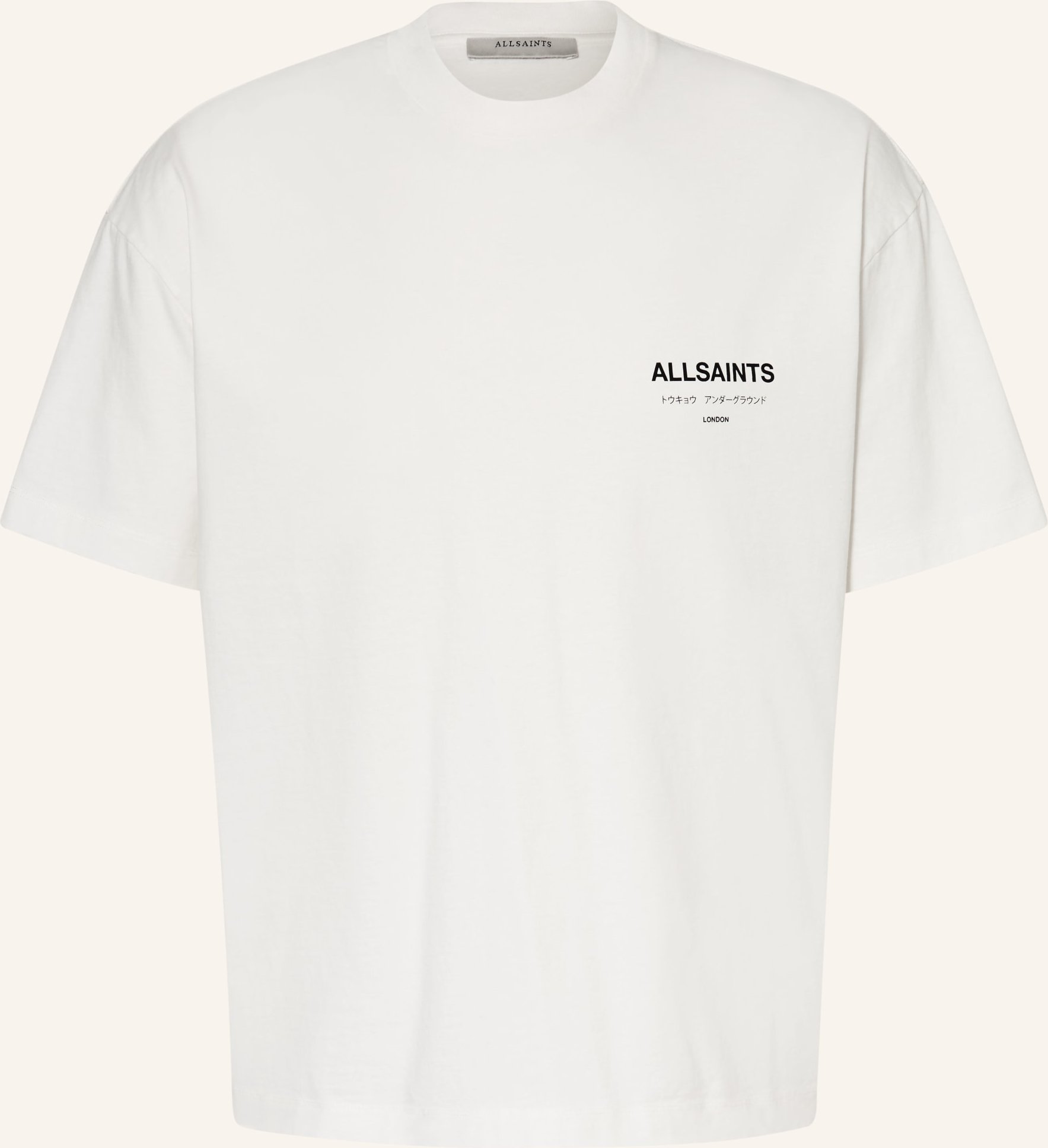 Allsaints T-Shirt Underground Etta weiss