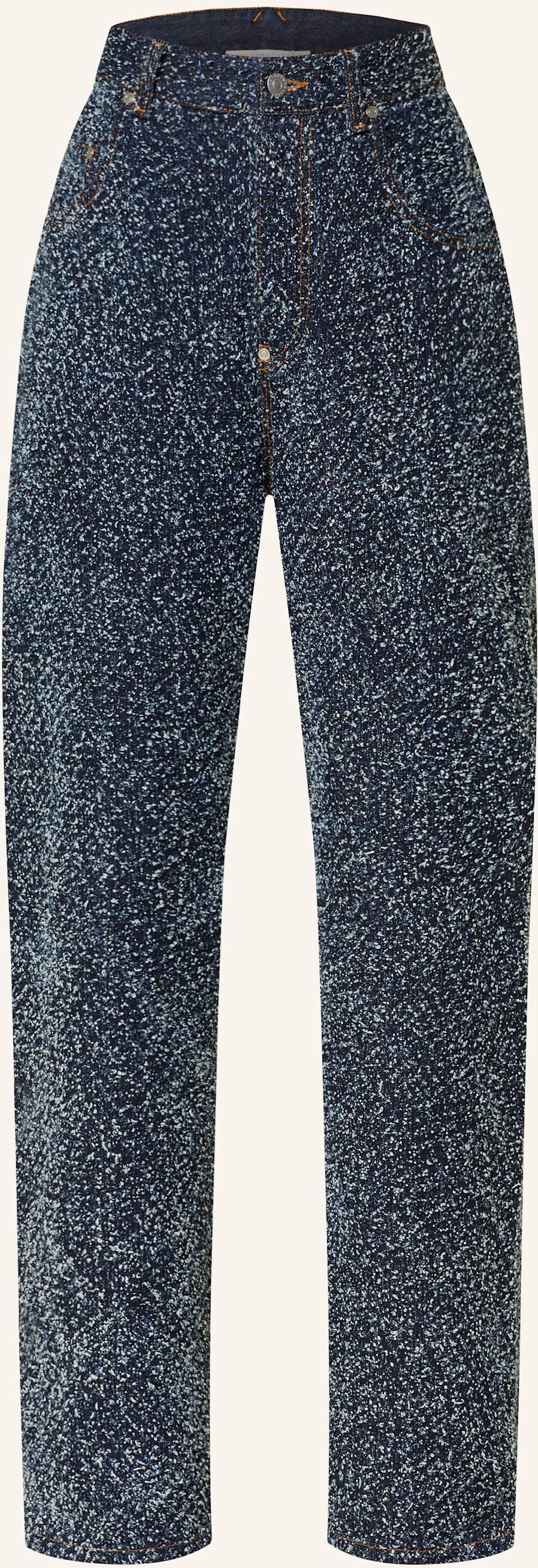 Stella Mccartney Bouclé-Hose blau