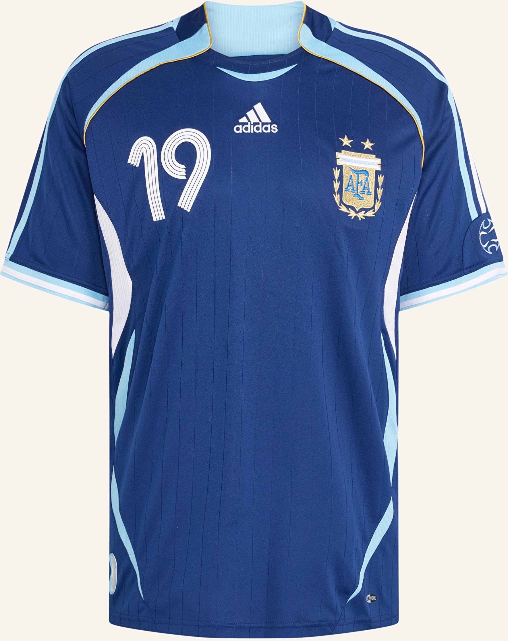 Adidas Auswärtstrikot Argentinien 2006 Messi blau