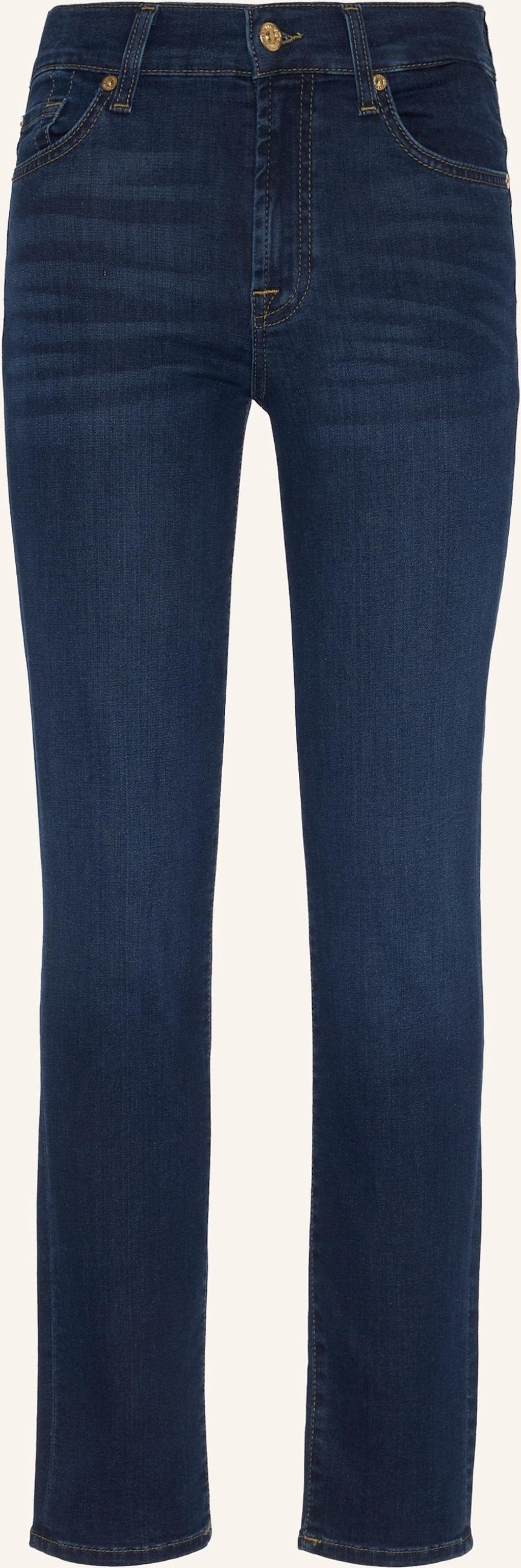 7 For All Mankind Jeans Roxanne Skinny Fit blau