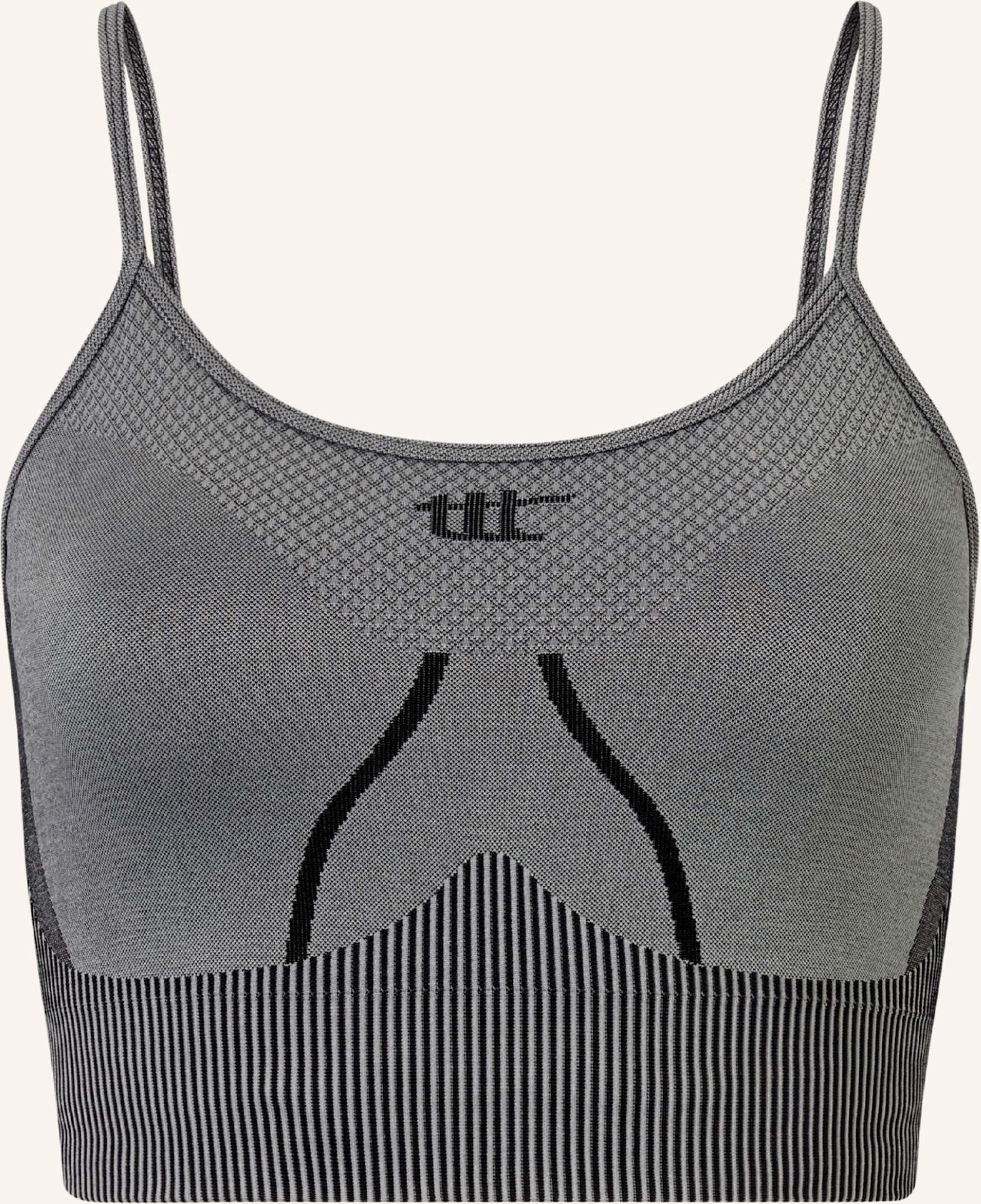 To The Top Sports Bra Seamless Light grau