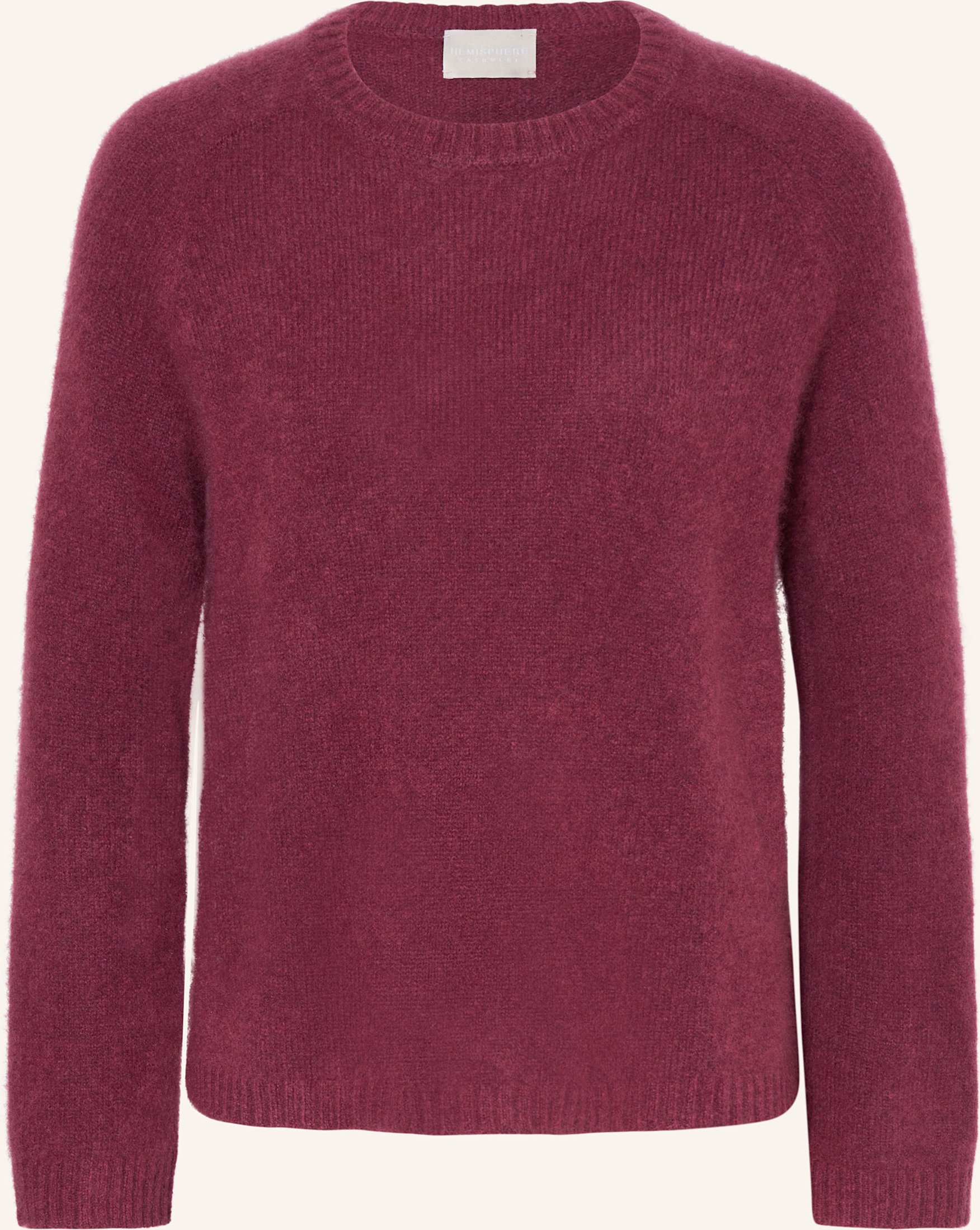 Hemisphere Pullover Mit Cashmere rot