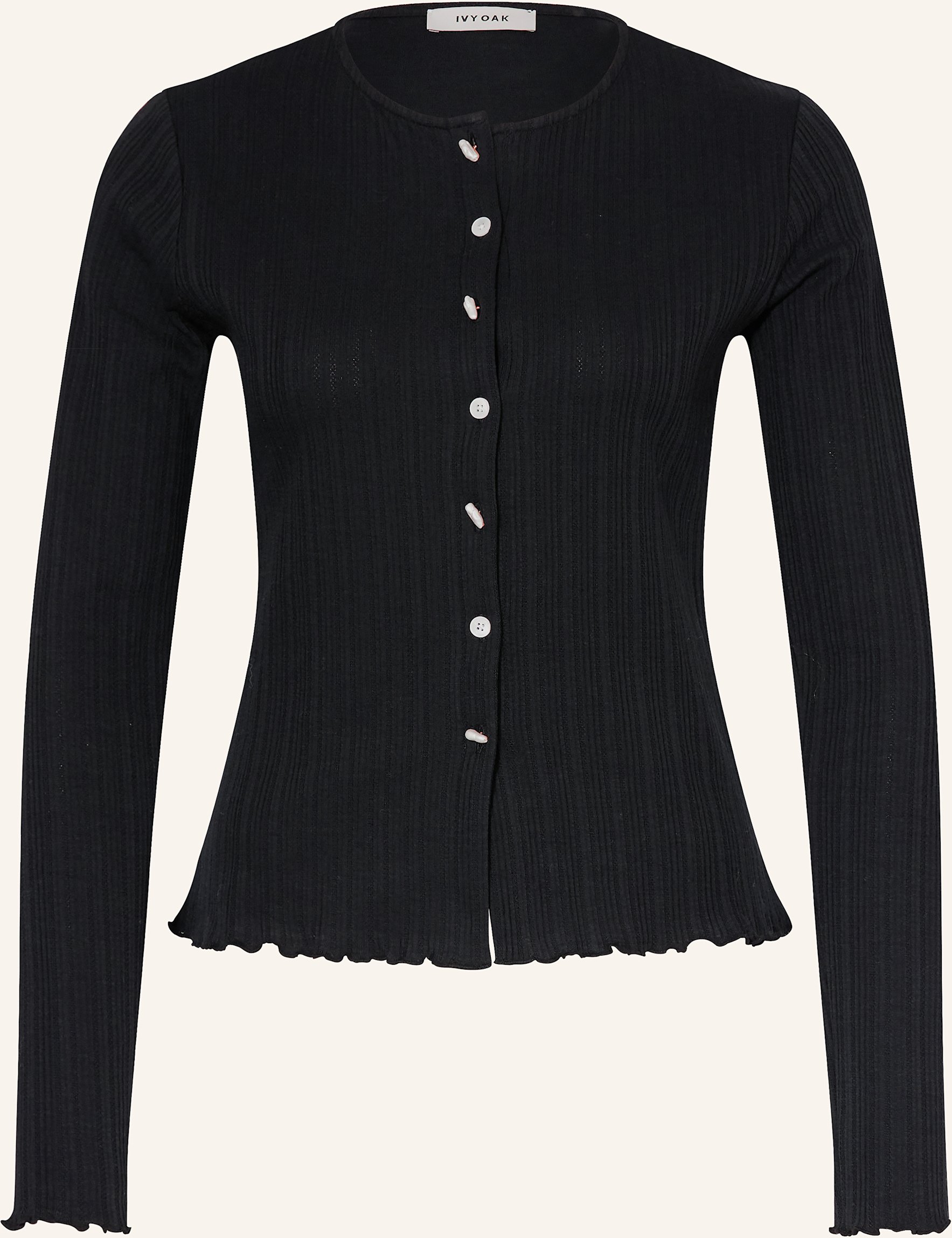 Ivy Oak Strickjacke Kamille schwarz